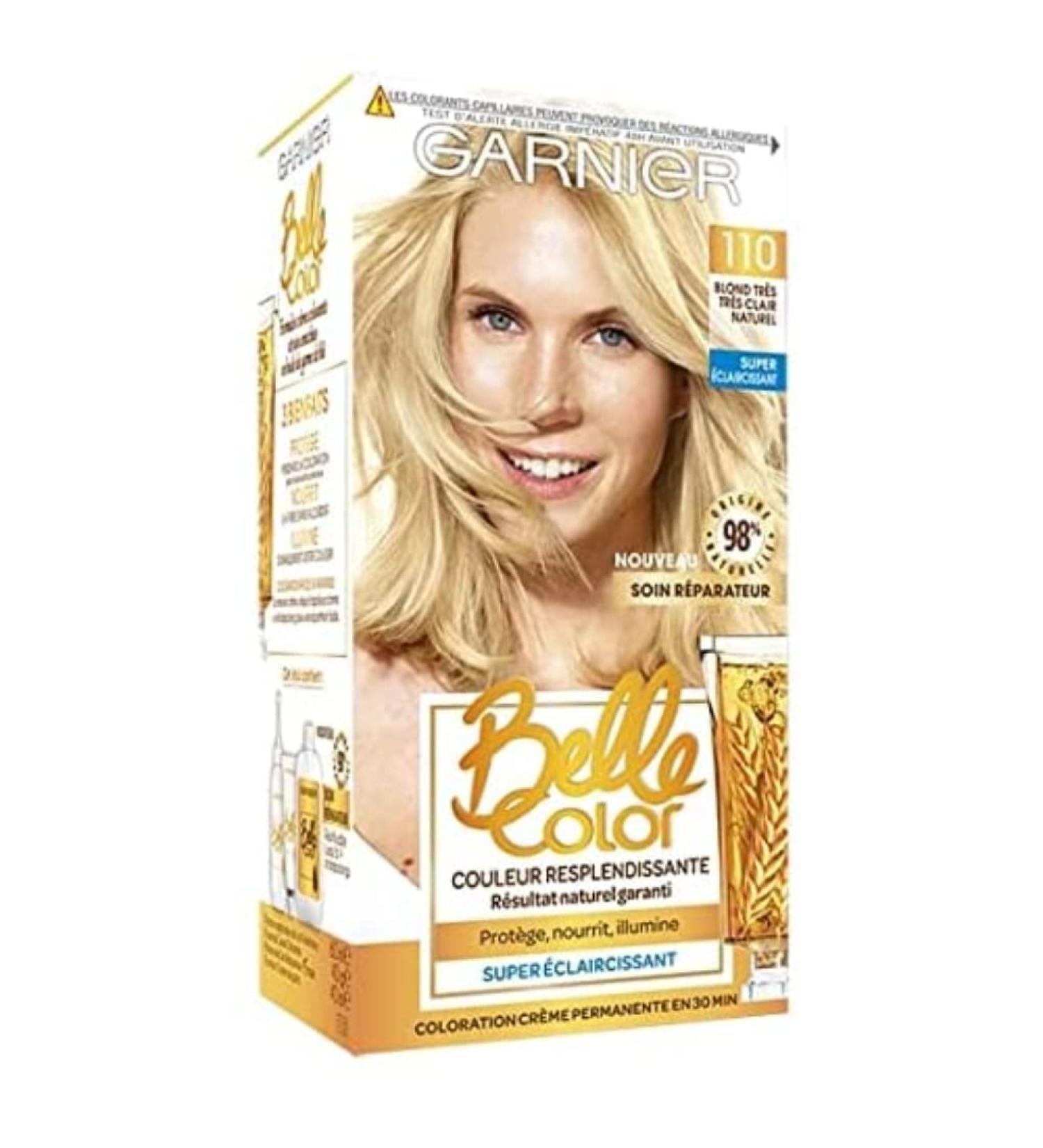 Garnier - Belle Color - Permanent coloring Blond - 110 Very very light natural blond - Buy Online on GoSupps.com