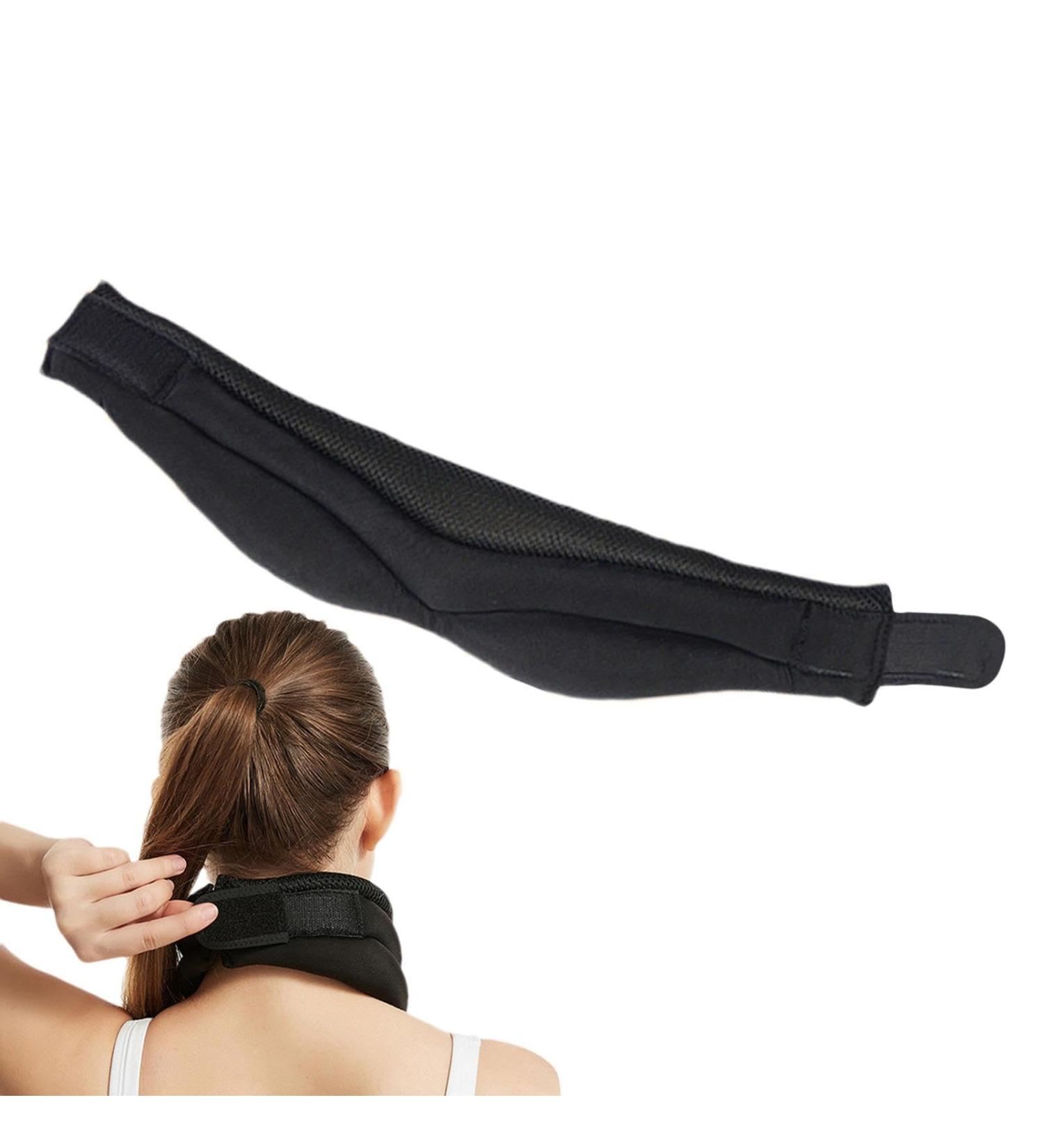 Adjustable Soft Foam Neck Support for Spine Alignment & Stabilization Ideal for Sleep & Vertebral Trauma Relief - Buy Online on GoSupps.com