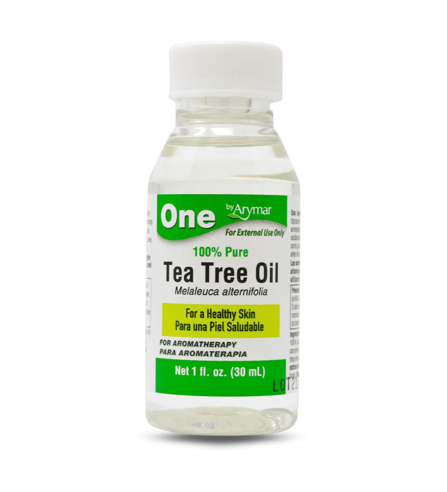 Arymar 100% Pure Tea Tree Essential Oil - Natural Oil for Hair Skin and Nails - 1 Fl Oz (Pack of 3) - Buy Online on GoSupps.com
