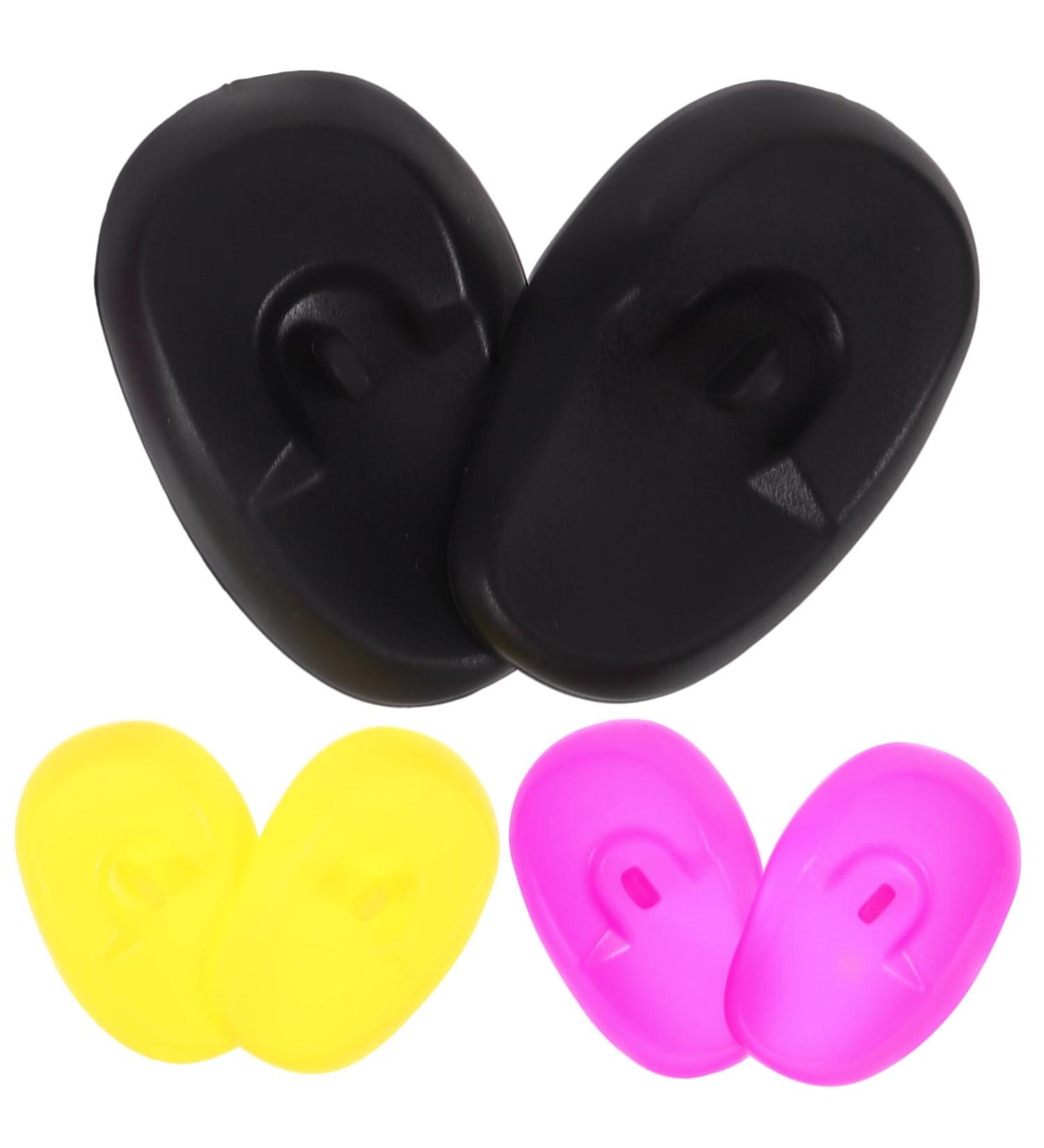 Beatifufu 3 Pairs Silicone Ear Covers Ear Protectors Ear Covers When Coloring Hair Ear Caps for Hair Dye Ear Water Protection Hair Coloring Ear Covers Reusable Ear Covers Ear Shower Caps - Buy Online on GoSupps.com