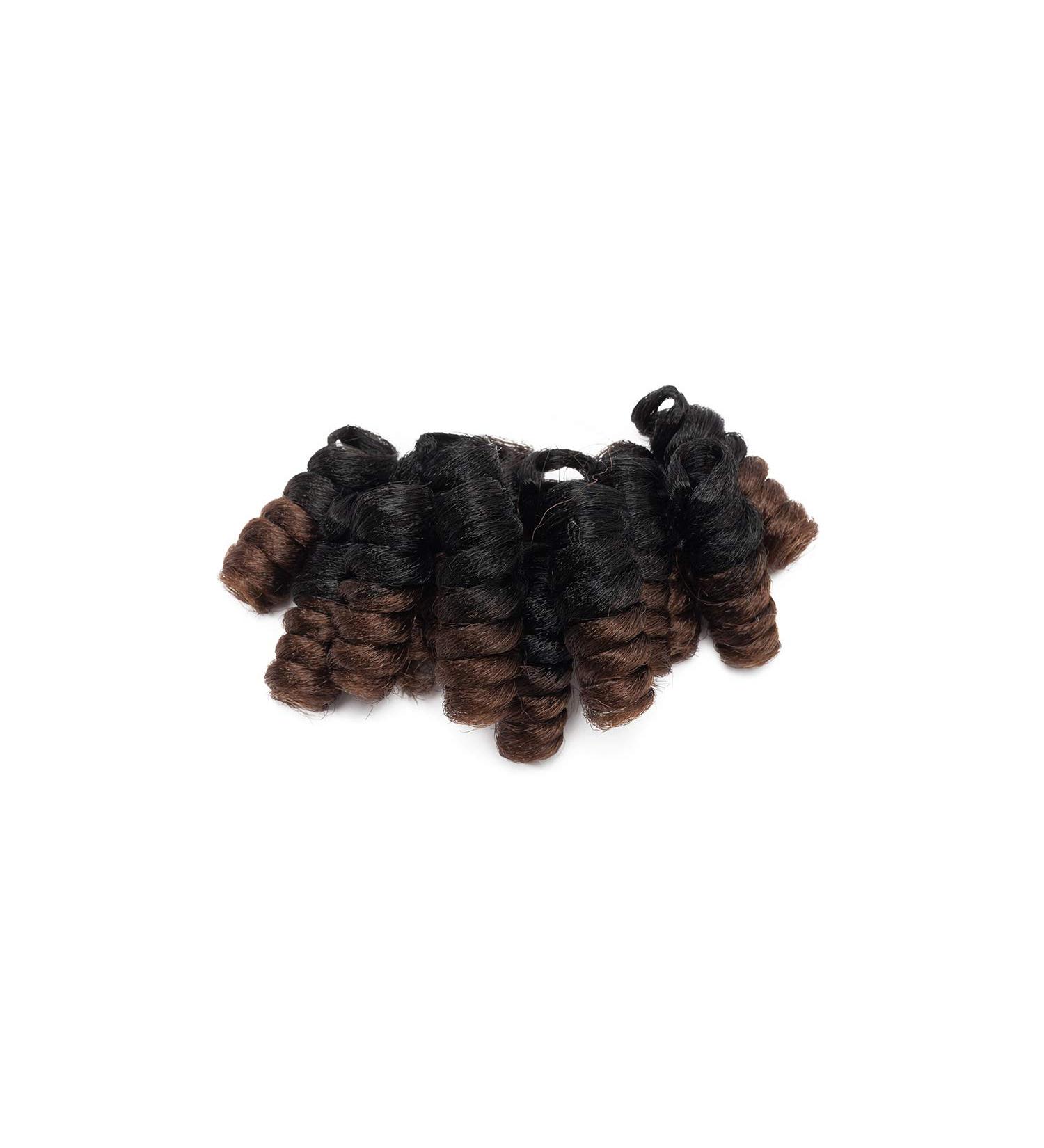 3 Packs Jamaican Bounce Crochet Curl Hair Extensions - Afro Kinky Braids | Black to Light Auburn | Ideal Synthetic Crochet Braids for Stylish Looks - Buy Online on GoSupps.com
