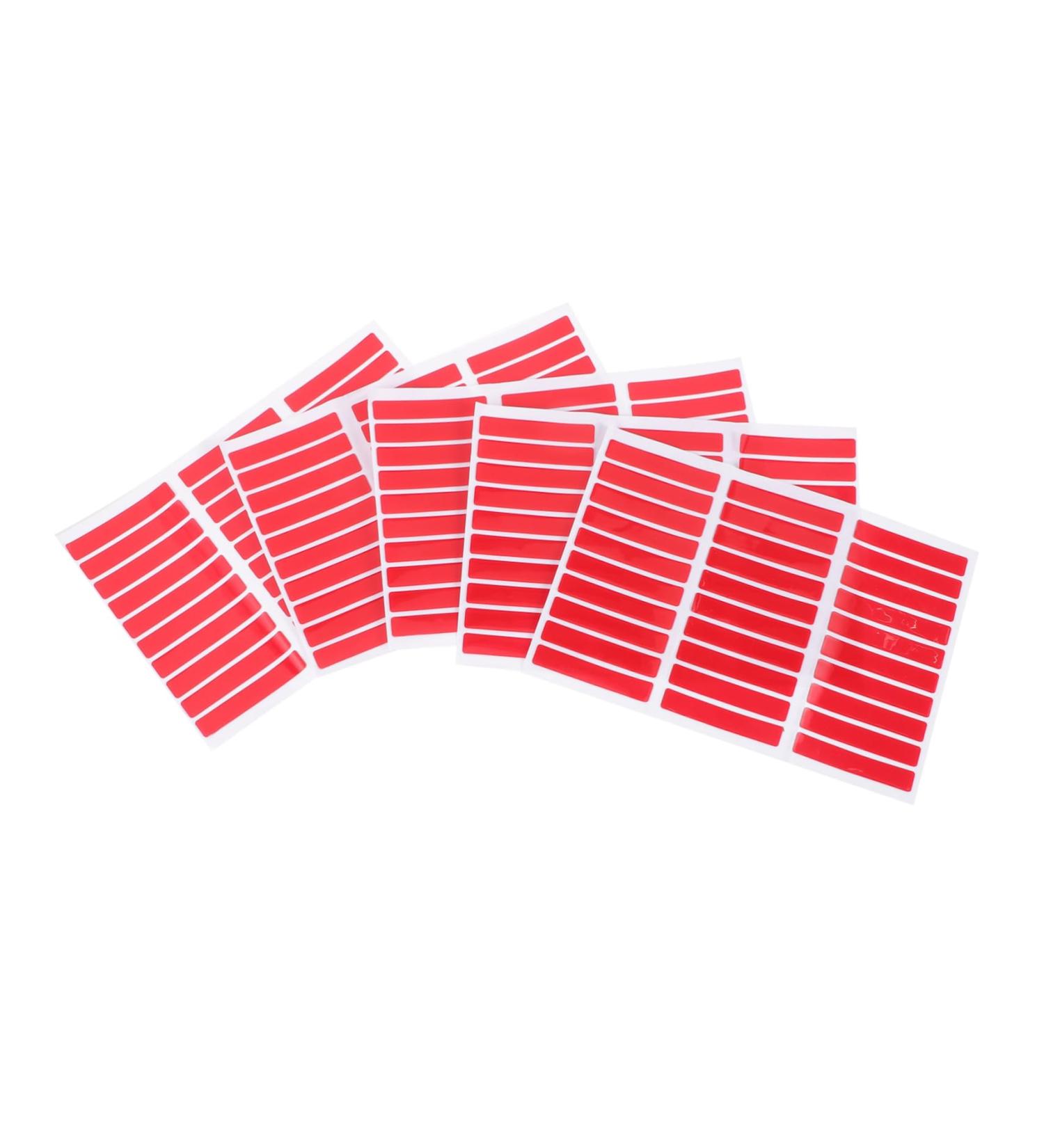 Housoutil 5 Sheets Double Side Tape Nail Display Tape Double-sided Nail Tape Two Sided Tape Heavy Duty Tape Carpet Tape Press on Nail Sticky Tabs Nail Piece Plastic Nail Glue Red - Buy Online on GoSupps.com