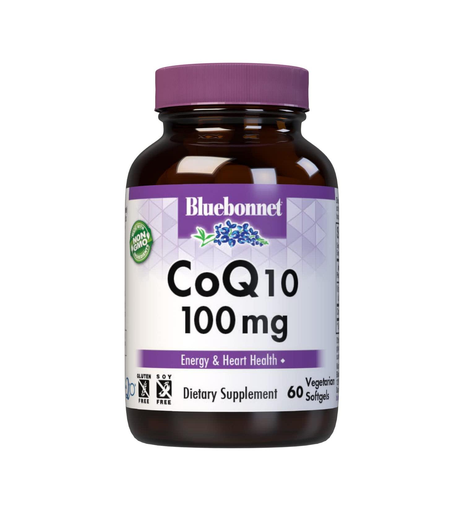 Buy BlueBonnet CoQ-10 Vegetarian Softgels 100 mg - 60 Count | Premium Quality Fast International Shipping - Buy Online on GoSupps.com