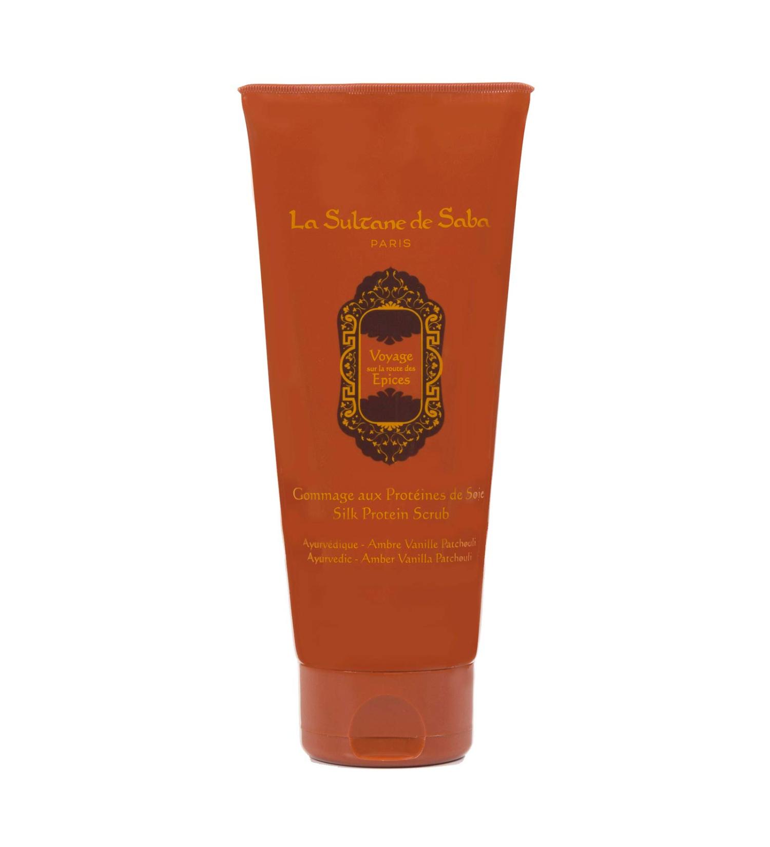 Peeling with Ayurvedic silk proteins Sultane von Saba