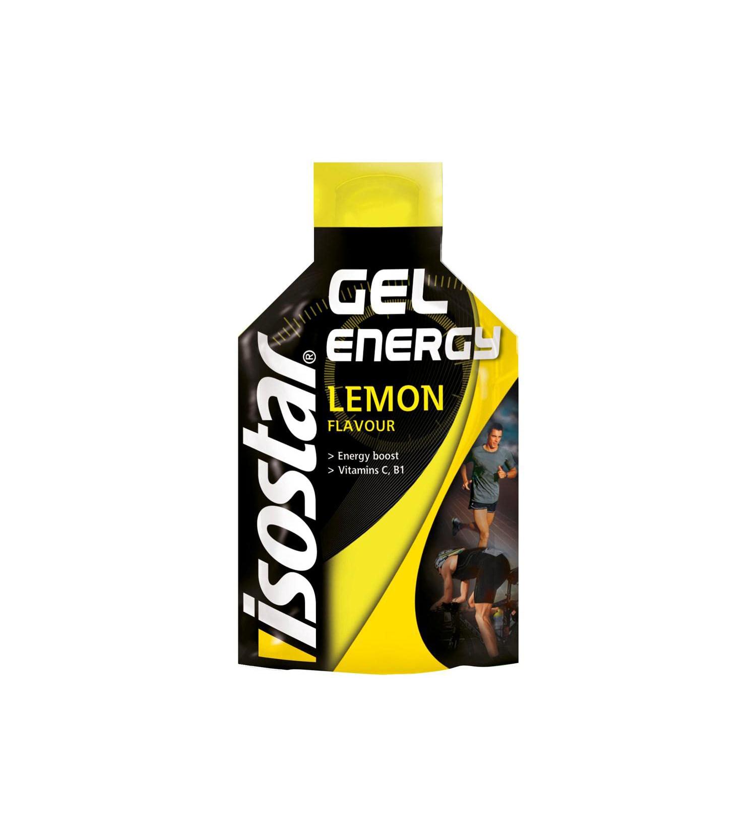 ISOSTAR Gel Energy Citron Gel nerg tique Sport avec Glucides Source de Vitamines B1 & C Running V lo & Trail 35 g 35 g (Lot de 1) - Buy Online on GoSupps.com