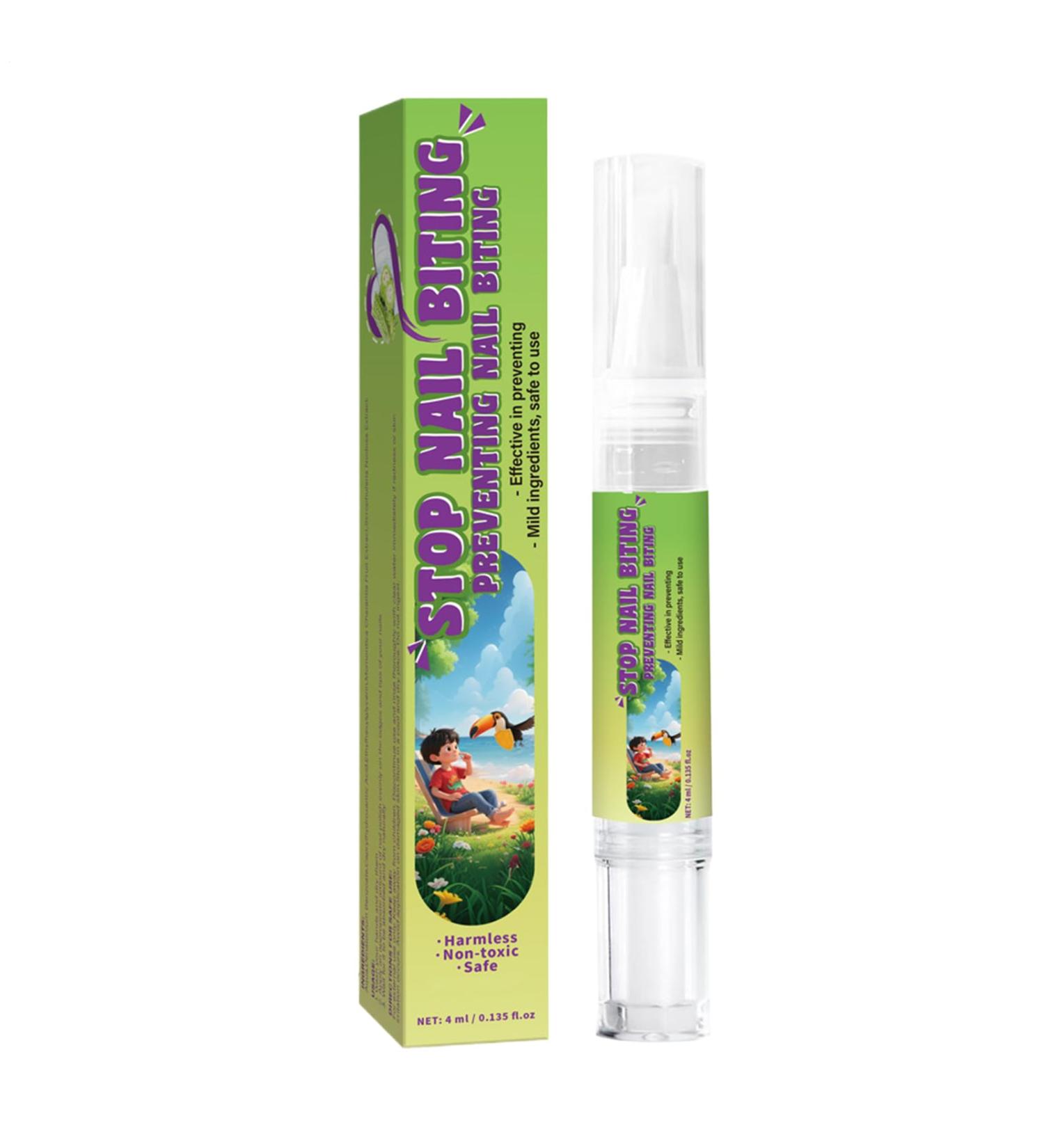 Arr ter De Ronger Les Ongles Solution Anti-Onychophagie 4 ML - Arr t Succion Pouce Soins Cuticules Adulte Enfant Gar on Fille - Buy Online on GoSupps.com