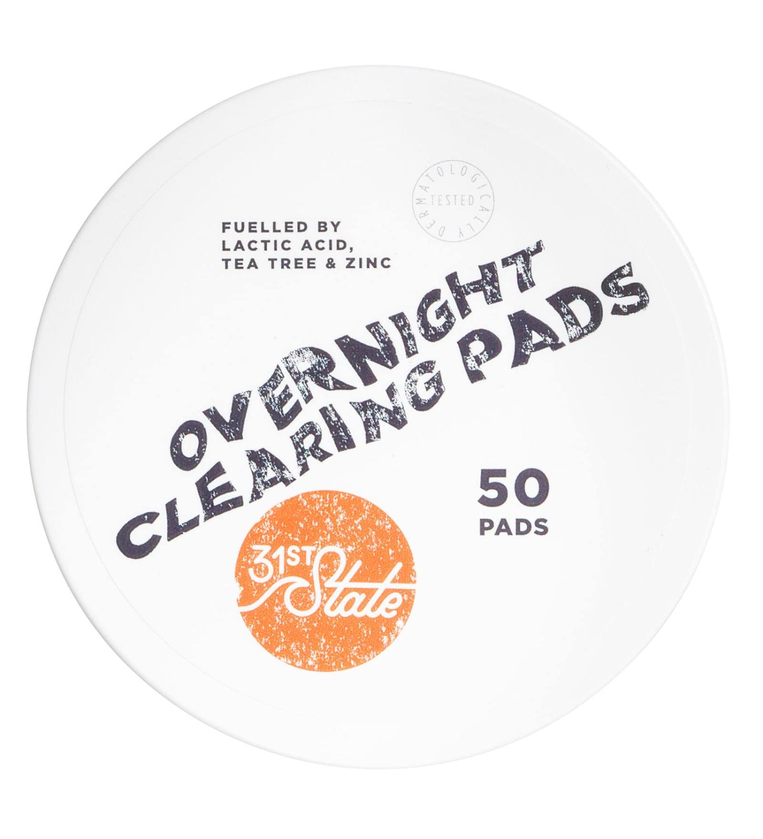 31st State Cleansing Pads Acne Treatment for Teenagers. Vegan Paraben Free Gluten Free Skincare. 50 Face Wipes - Buy Online on GoSupps.com