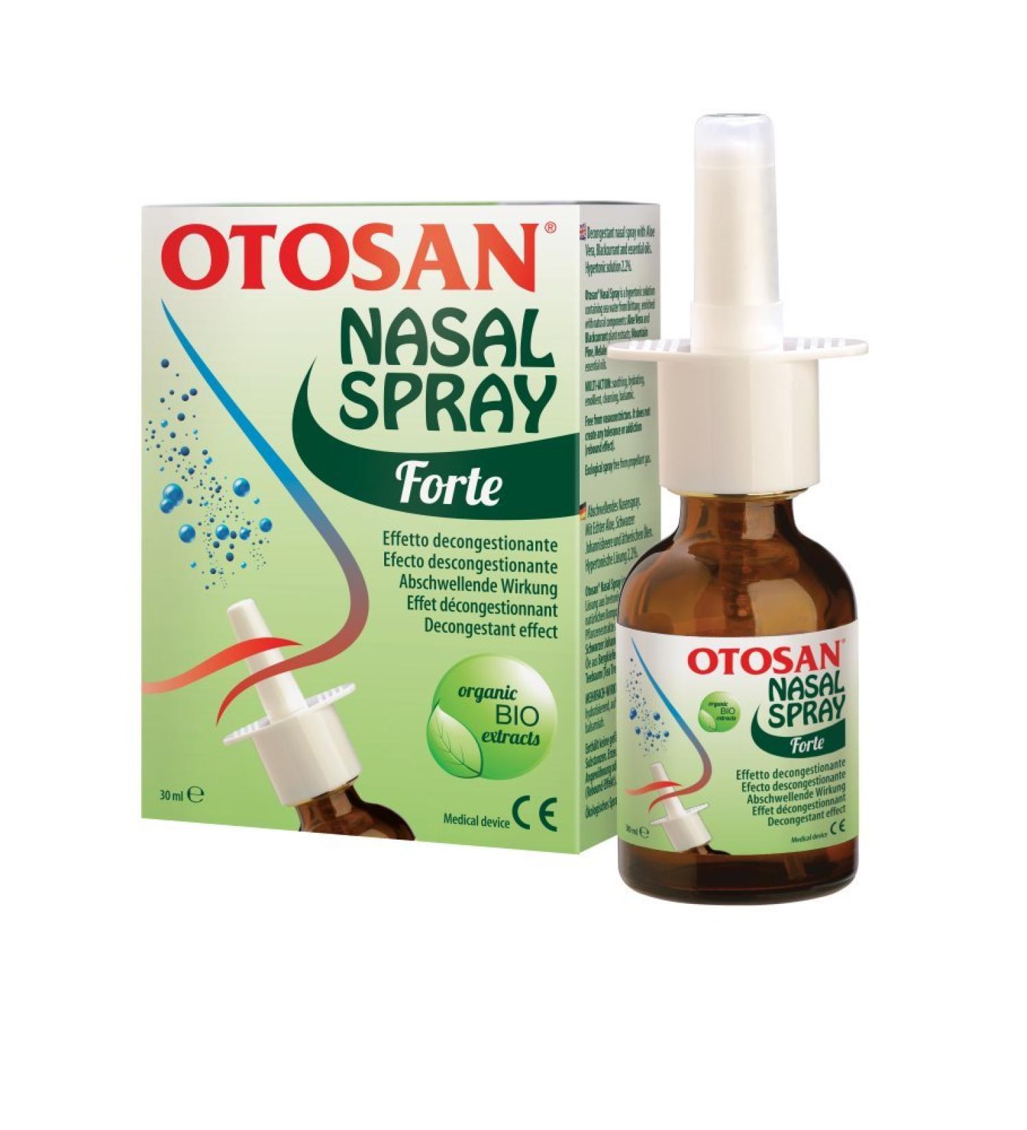 Otosan Nasal 30ml Spray: Natural Relief for Nasal Congestion | Otosan Ear - Buy Online on GoSupps.com