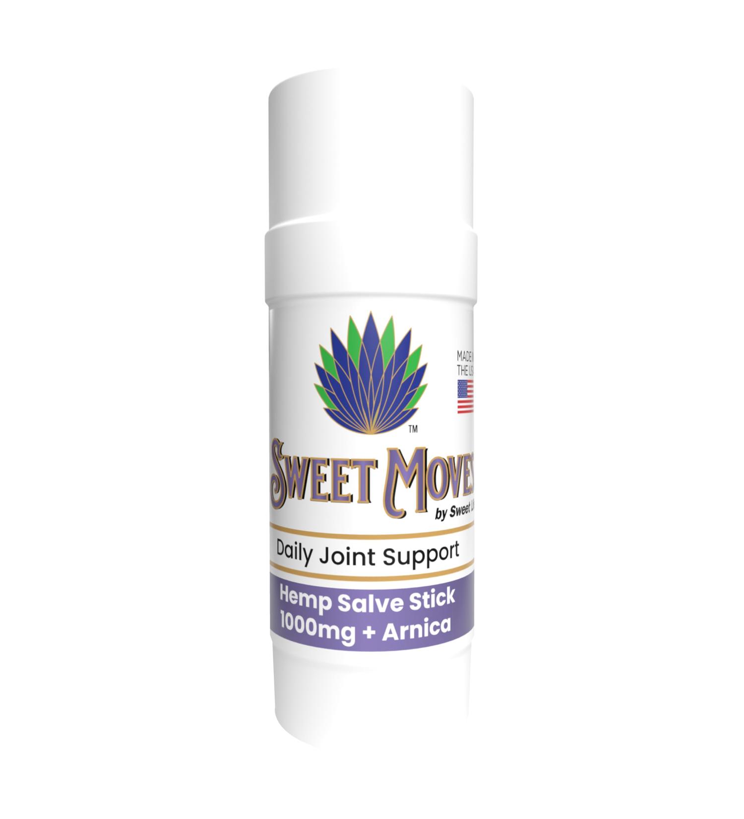 Sweet Life Hemp Salve Stick 1000mg | Organic Pain Relief Muscle Rub | International Shipping Available - Buy Online on GoSupps.com