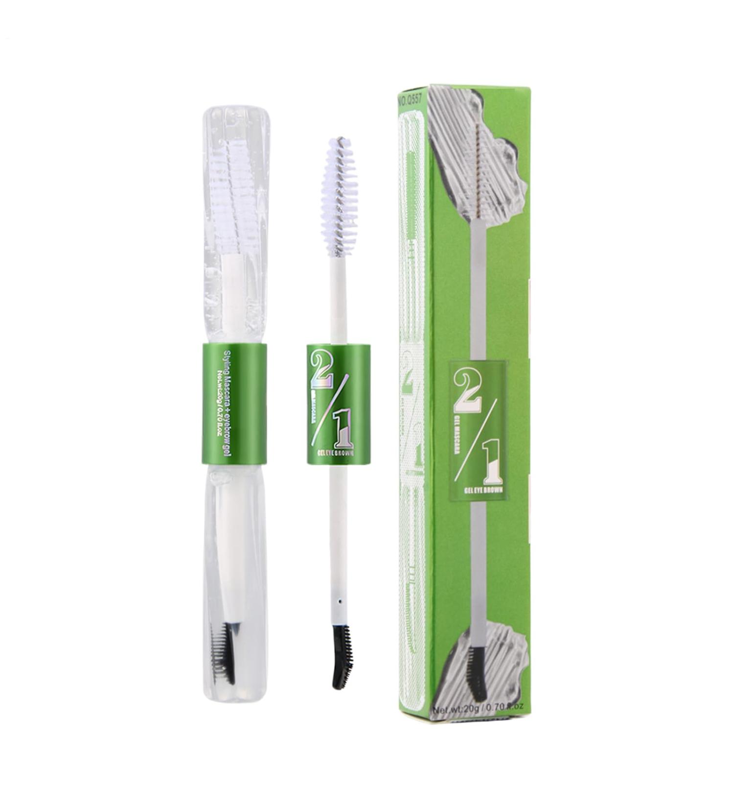 Eyebrow Gel Eyebrow Styling Glue 35g 2in1 Nourishing Design Solidifying Long Lasting Eyebrow Shaper for Travel Wedding Festival Party and Casual Beauty 10ml Tube - Buy Online on GoSupps.com