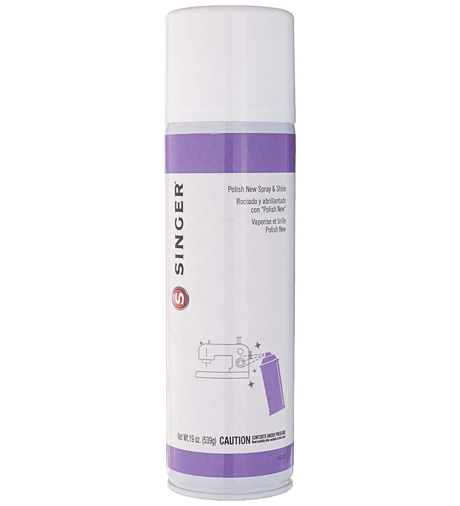 SINGER 02115 Spray & Shine Sewing Machine Cleaner - Keep Your Machine Running Smoothly - Buy Online on GoSupps.com