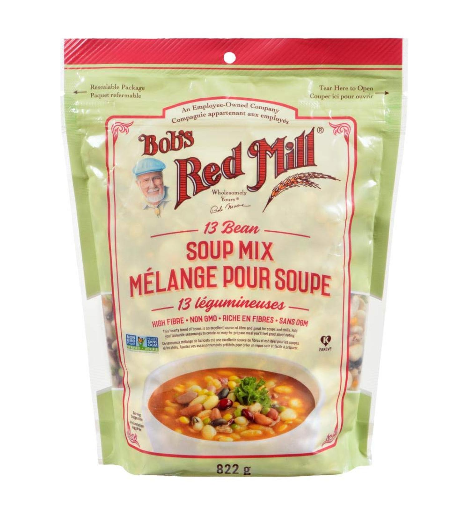 Bob's RED Mill 13 Bean Soup Mix 822g (Pack of 1) - Buy Online on GoSupps.com