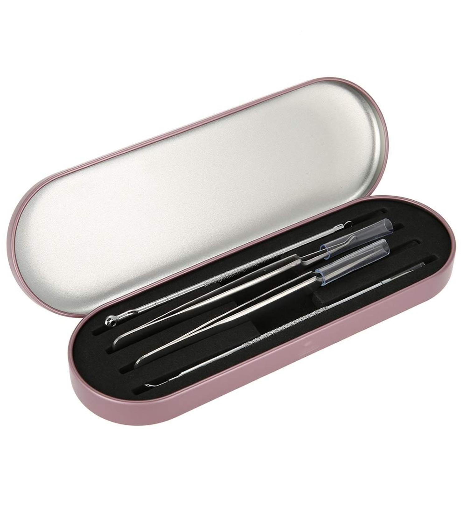 TMISHION Professional Eyelash Extension Tweezers Storage Box | Pink Organizer for Eyelash Makeup Tools - International Shipping Available - Buy Online on GoSupps.com