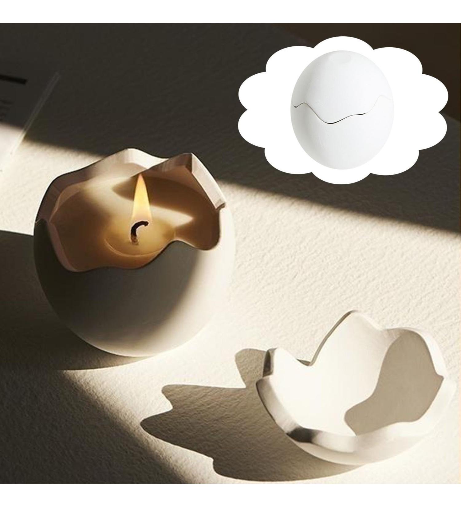 Egg Shaped Aromatherapy Candle - Essential Oil Gift Box for Easter Birthdays and More - Buy Online on GoSupps.com