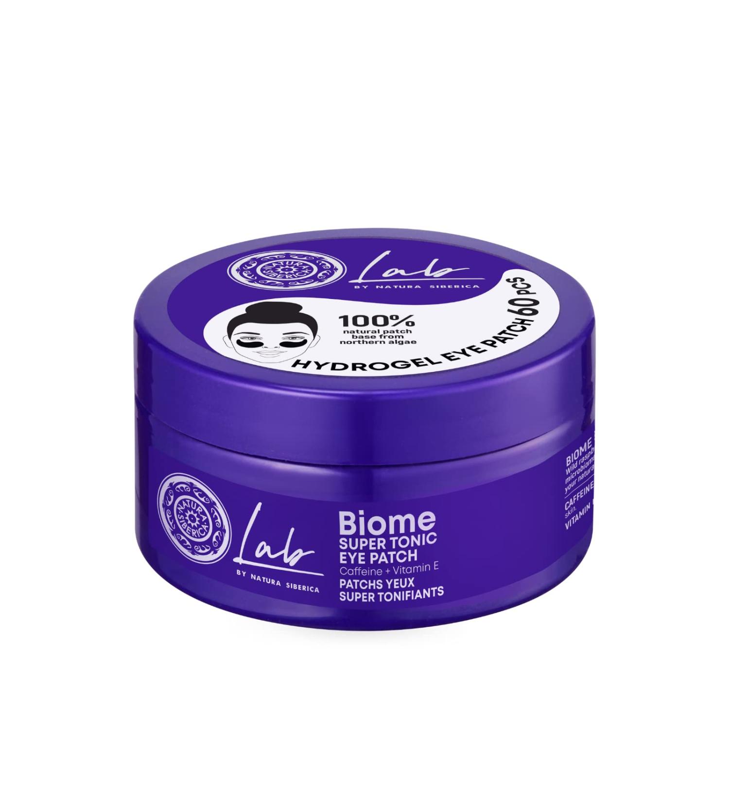 Natura Siberica Biome Super Tonic Eye Patch 60 pcs - Revitalize Your Eyes | International Shipping Available - Buy Online on GoSupps.com