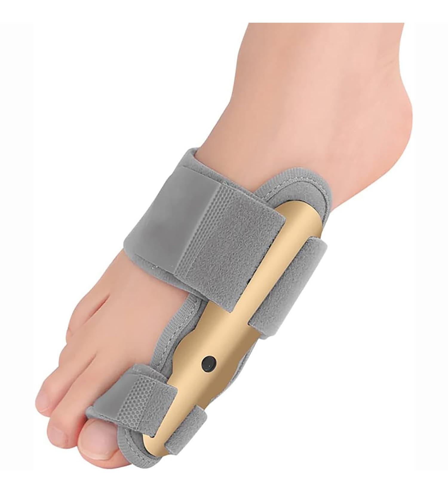 Bunion Corrector Thumb Valgus Splint with Toe Separator Can Be Bent at Will to Adjust The Strength for Foot Bone Thumb Valgus Overlap Bunion Relief - Buy Online on GoSupps.com