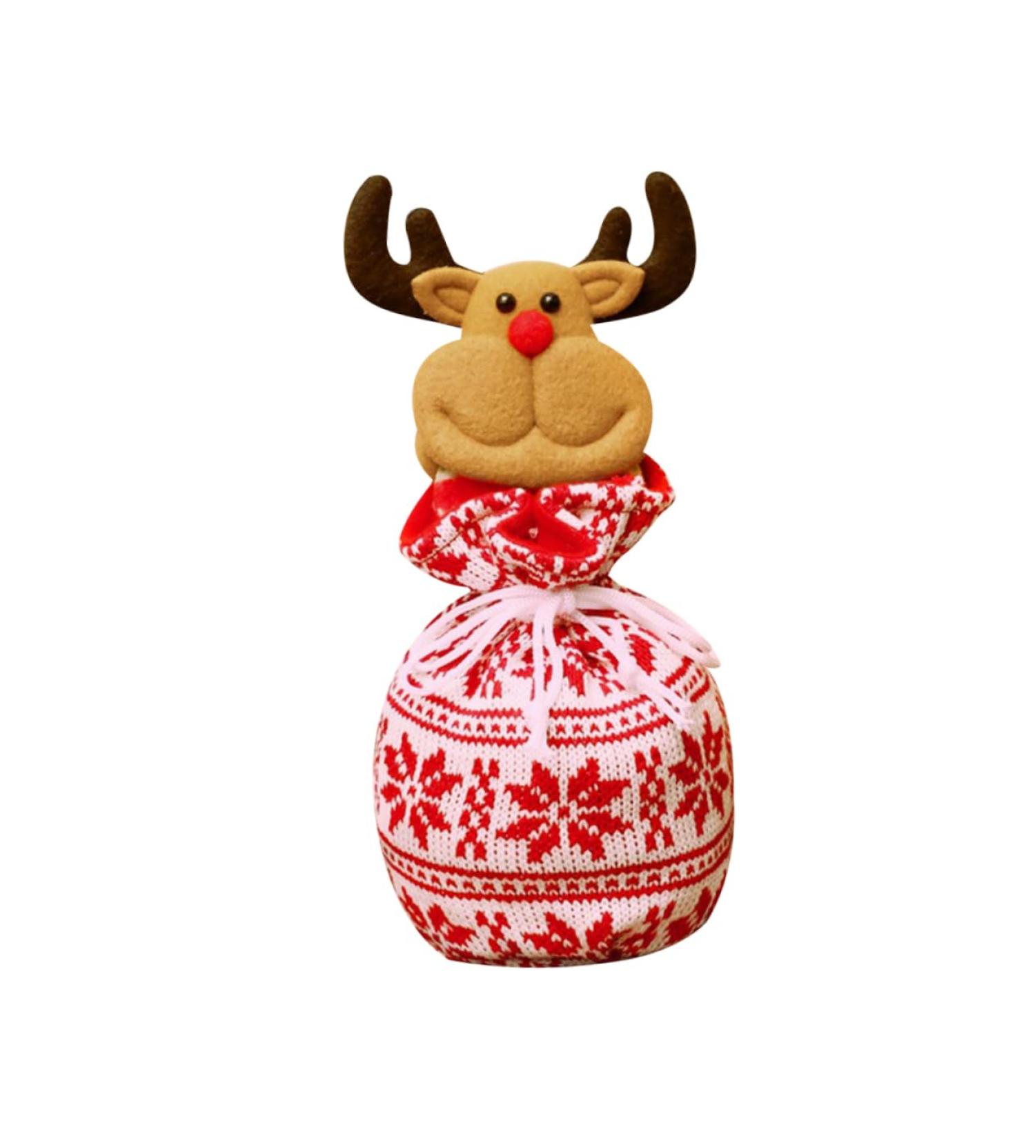 LALAFINA 1pc Christmas Drawstring Bag Christmas Bag Kids Bag Candy Bag Apple Bag Child 1 count (Pack of 1) As Shown - Buy Online on GoSupps.com