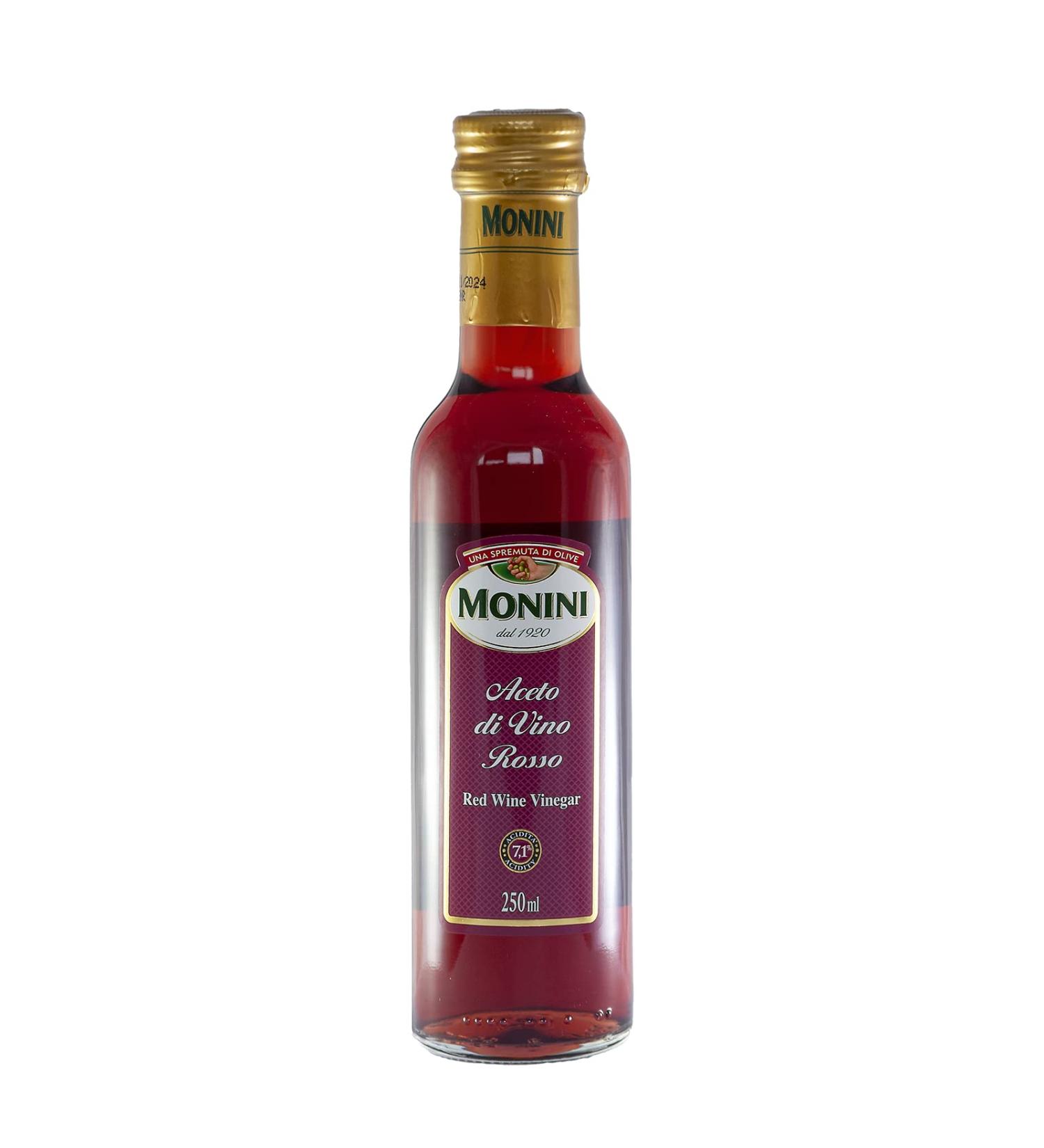 Monini Monini Red Wine Vinegar 250 ml x 6 bottles