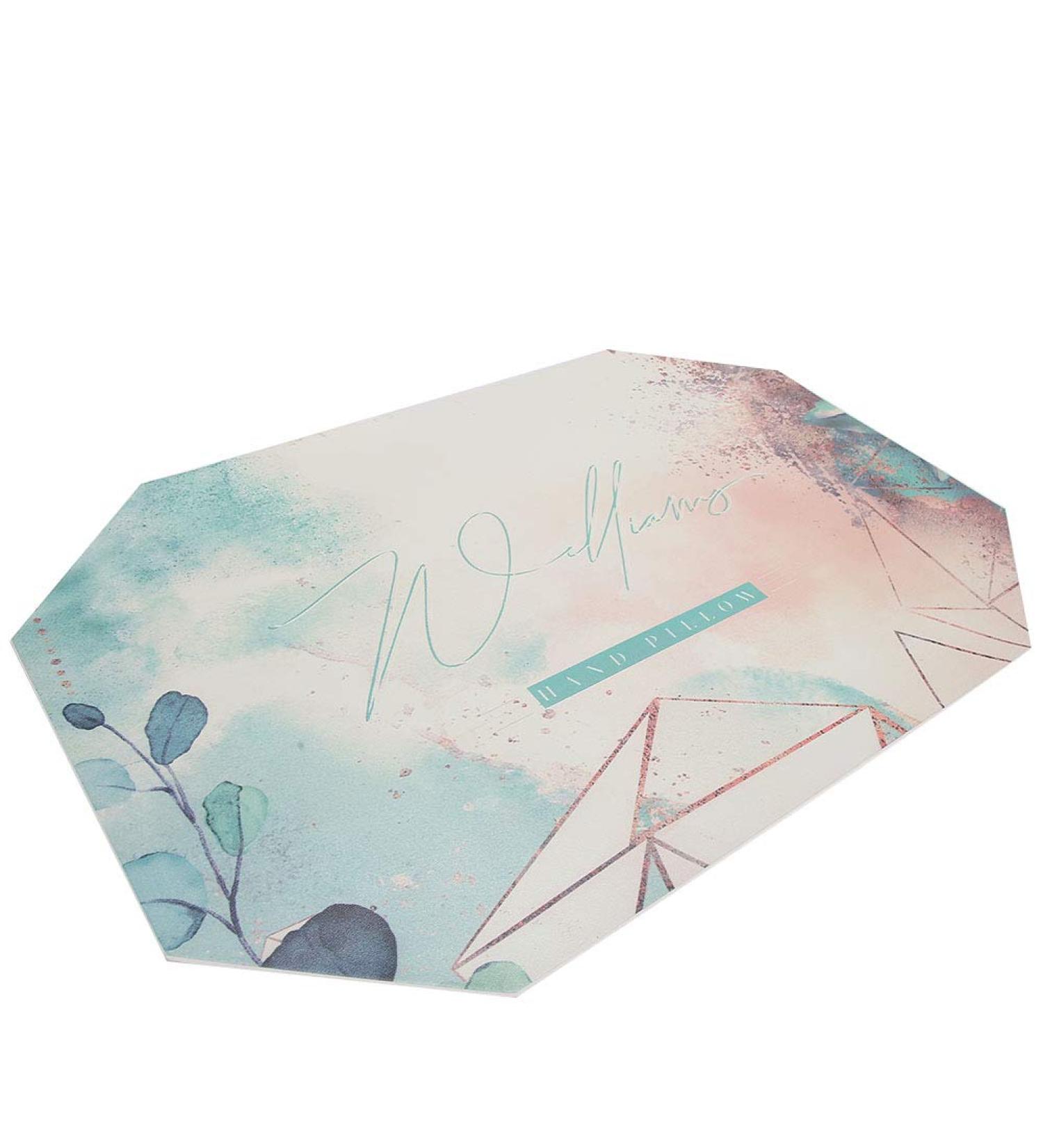 Nail Art Hand Pillow Pad Using Fine Design Manicure Hand Pillow Pad Easy To Carry for Home Woman(Octagonal graffiti mat) - Buy Online on GoSupps.com