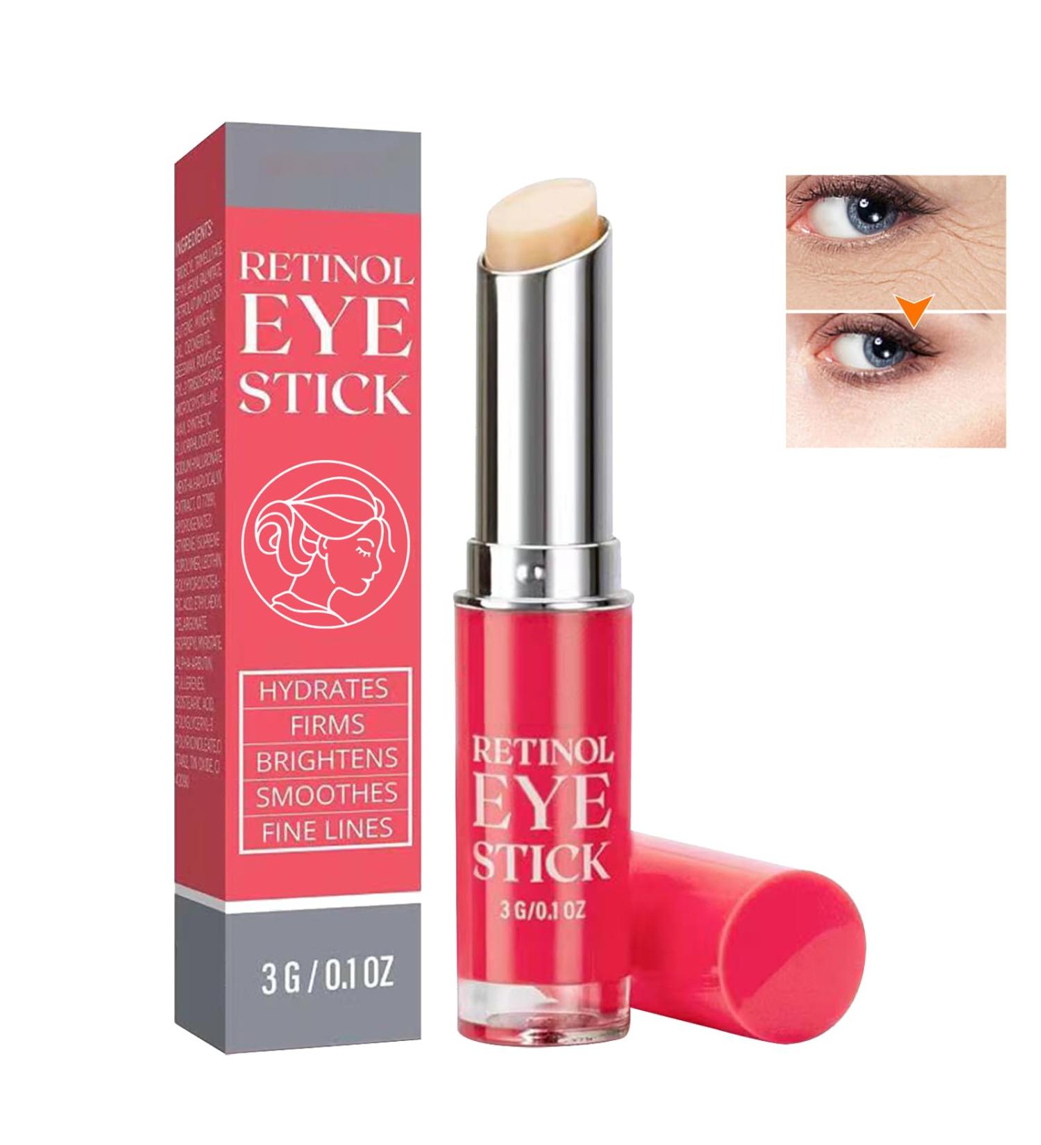 Buy Retinol Eye Stick & Cream | Anti-Aging Moisture for Dark Circles & Wrinkles | International Shipping - Buy Online on GoSupps.com