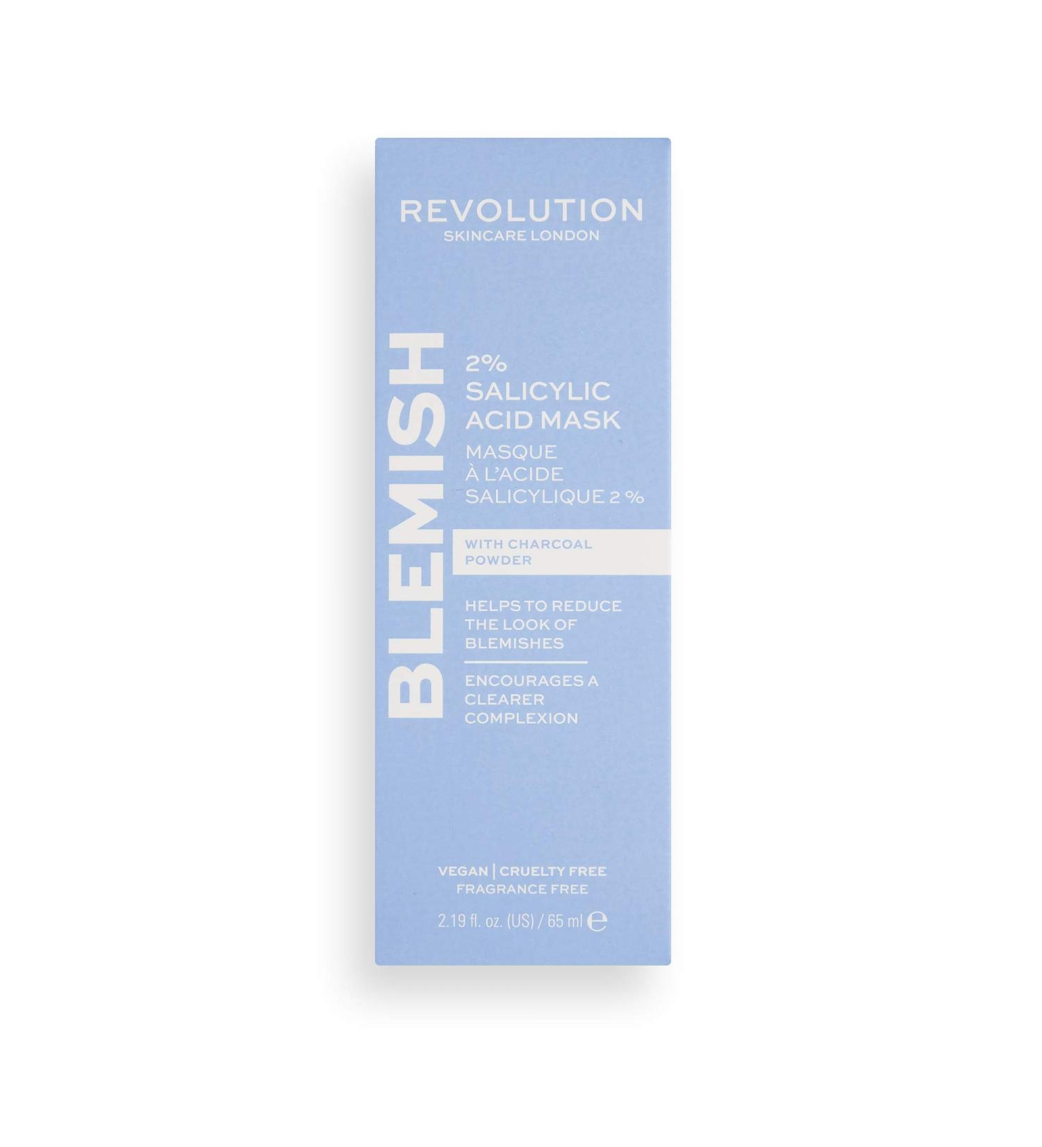 Revolution Skincare London Blemish 2% Salicylic Acid Mask - 65ml | Clear Skin & Reduce Breakouts - International Shipping Available - Buy Online on GoSupps.com