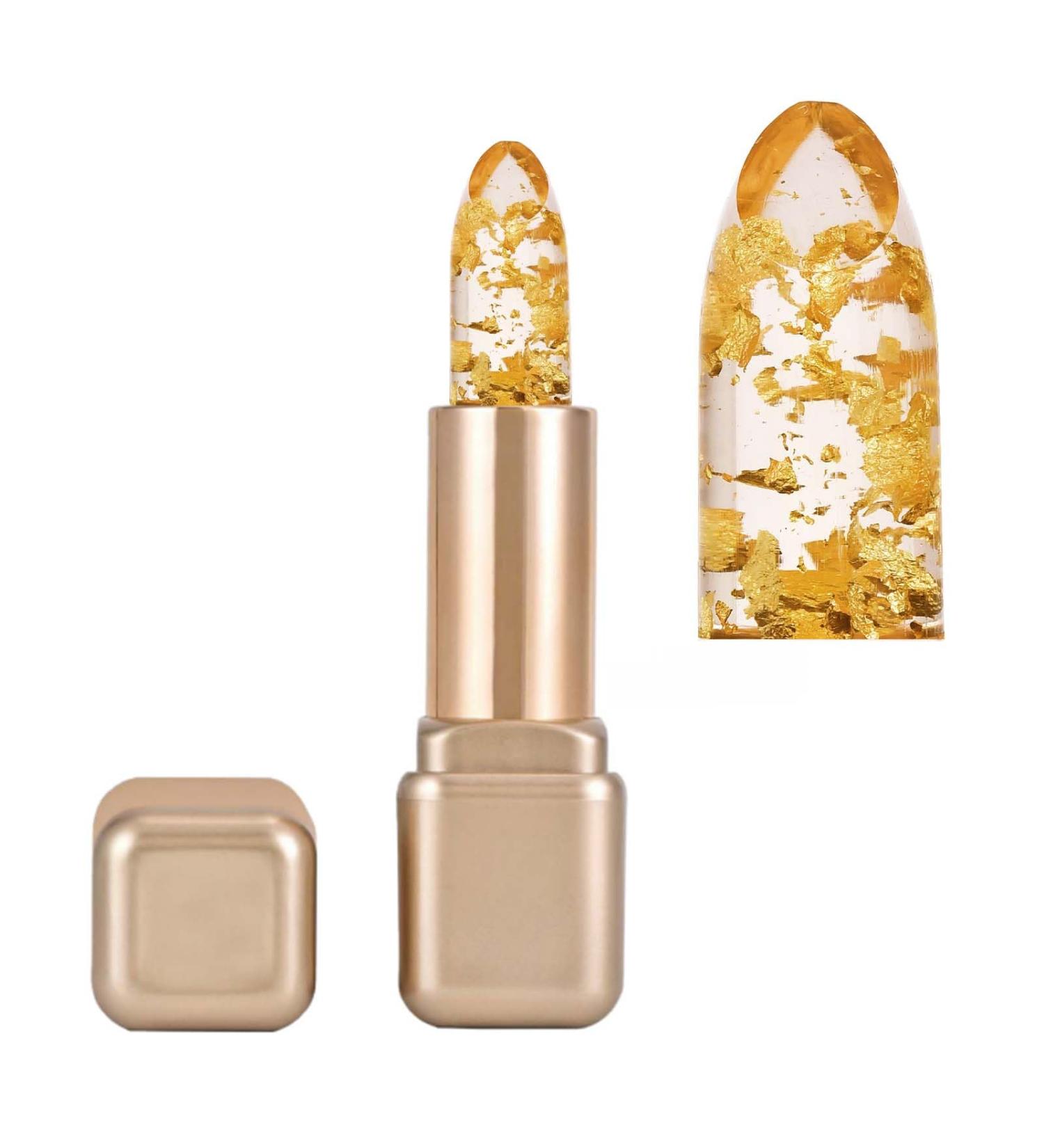 COLORCODE Color Changing Lipstick for Women with 24K Gold Flakes Moisturizing and Long Lasting Clear Color Changing pH Lip Gloss with Jojoba and Meadowfoam Seed Oil Golden Aura #001 Golden Aura - Buy Online on GoSupps.com