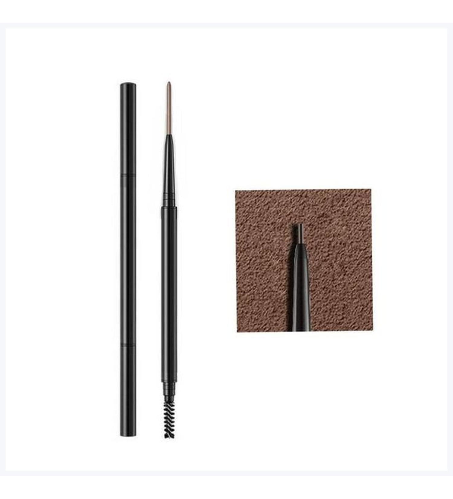 Eye Liner 1PCS 2in1 Crayon double t te t te double imperm able stylo oeil imperm able stylo noir Natural Natural Tint durable maquillage de floraison de 1 5 mm Pas de front Eye Liner Noir(C) - Buy Online on GoSupps.com