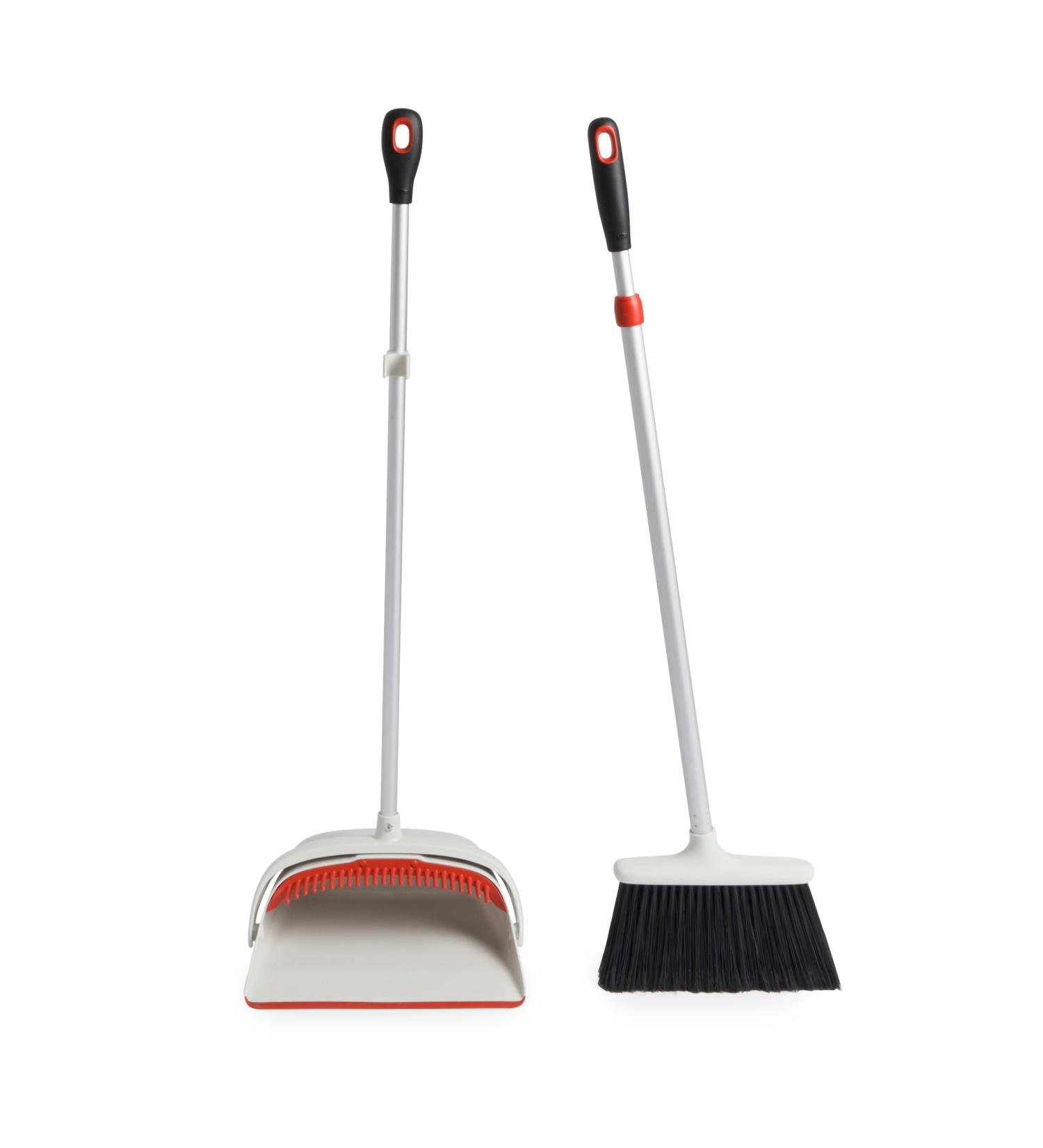 OXO Good Grips Large Sweep Set with Extendable Broom - Efficient Cleaning Solution - Buy Online on GoSupps.com