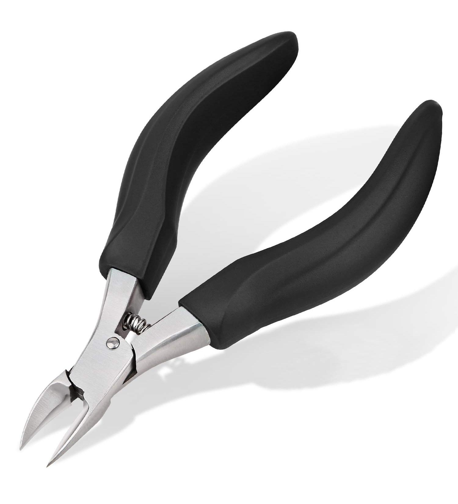 Podiatrist Toenail Clipper for Ingrown and Thick Toenails - Stainless Steel Nipper for Seniors - Professional Pedicure Tool - Buy Online on GoSupps.com