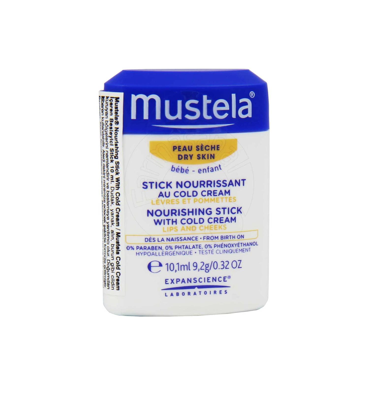 Mustela Nourishing Stick with Cold Cream for Baby 10.1 ml 9.2 g (1 pack)