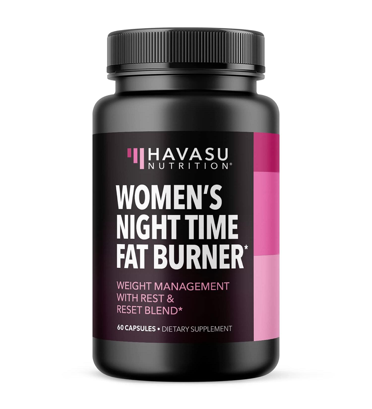 Night Time Fat Burner for Women | Powerful Weight Loss Pills to Suppress Late Night Cravings & Boost Fat Burn - Buy Now! - Buy Online on GoSupps.com