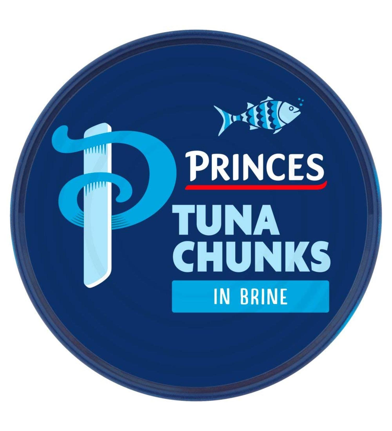 Princes Tuna Chunks in Brine 12 x 145g