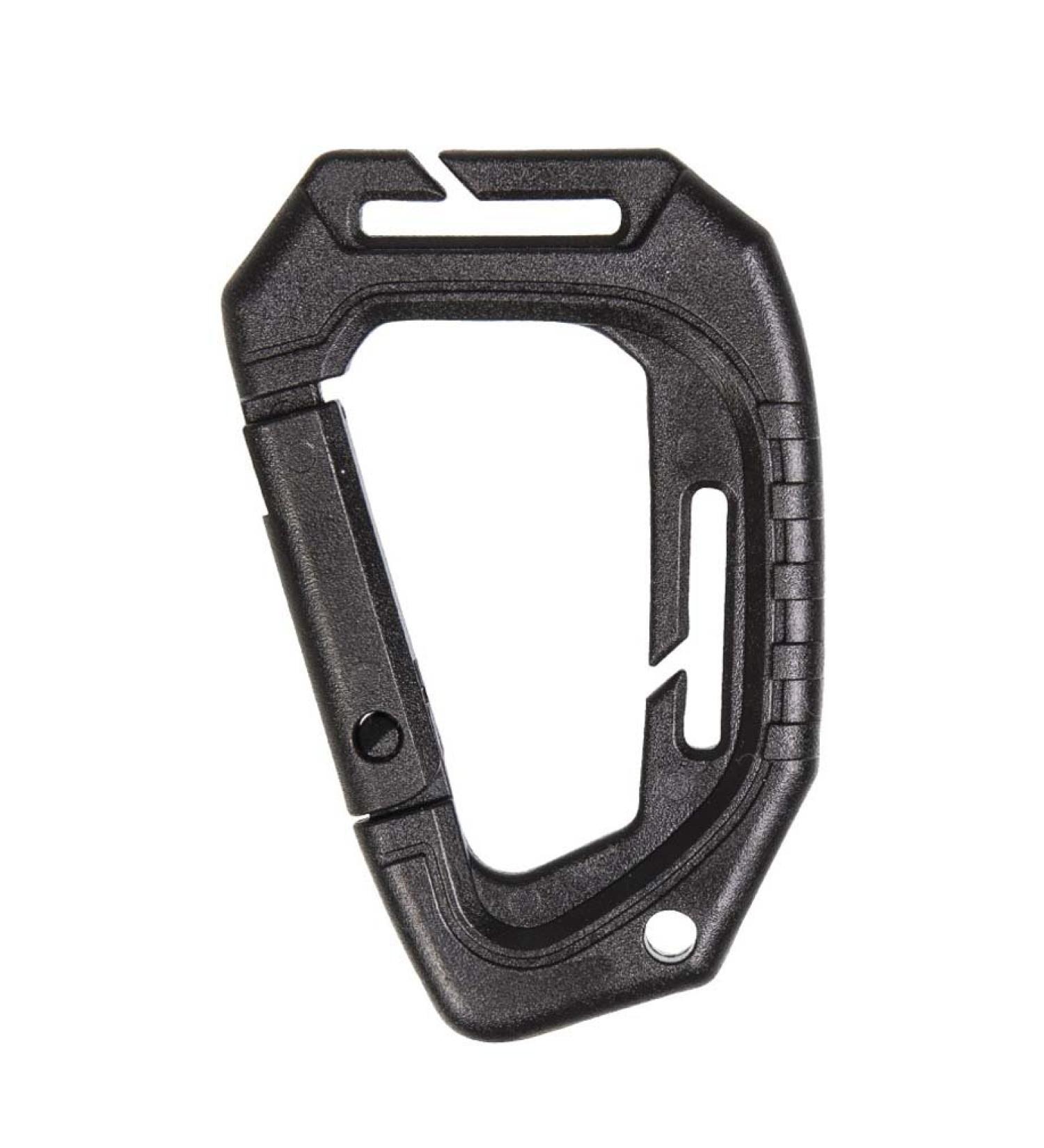 Tactical Carabiner Molle (2pcs/blister) Black