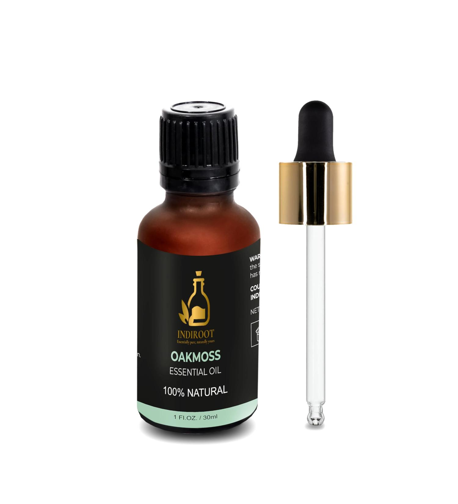Oakmoss -Evernia prunastri Essential Oil 100% Natural 1 Fl Oz 30ml 1.1 Fl Oz (Pack of 1) - Buy Online on GoSupps.com