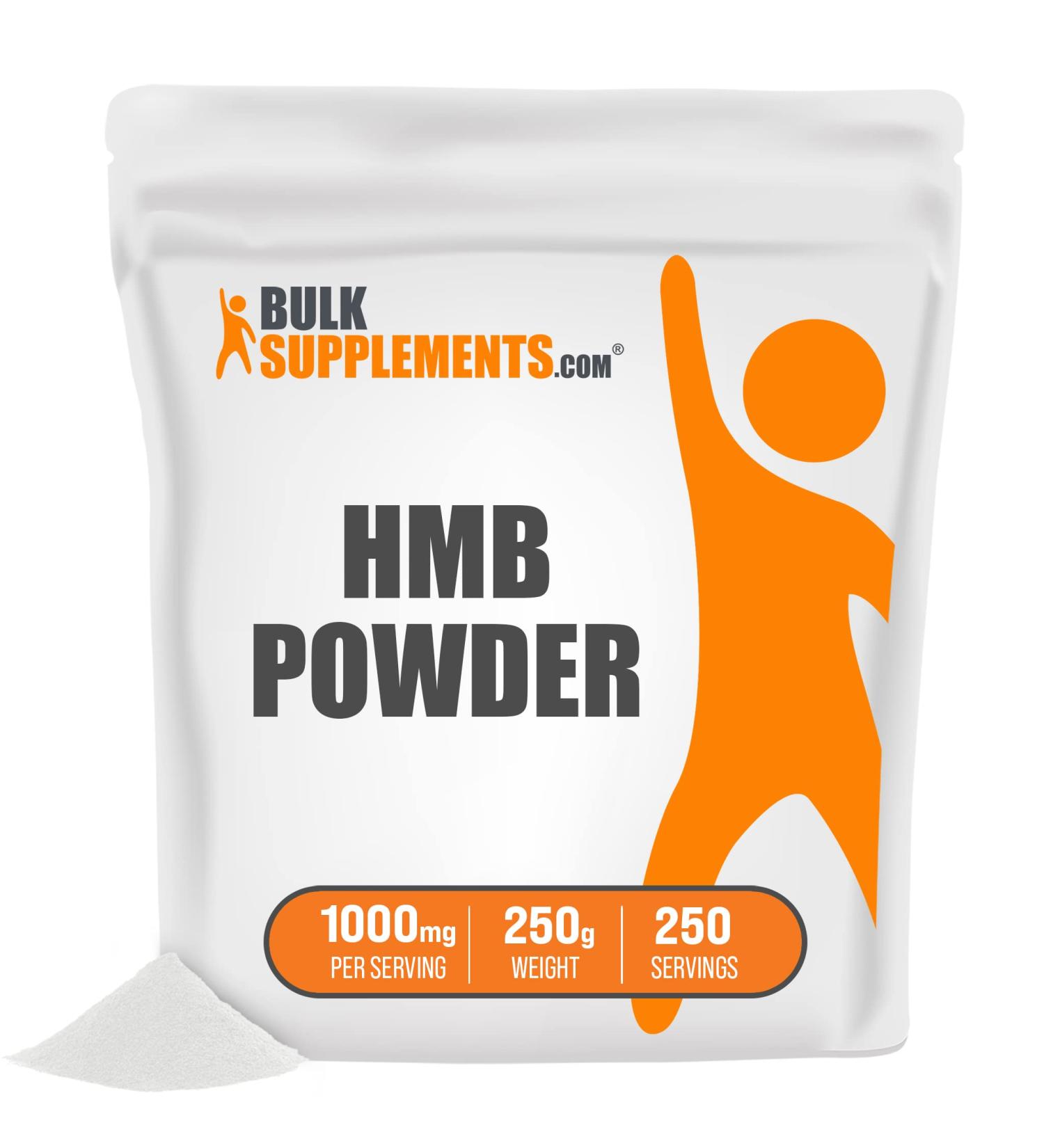 HMB Powder - Calcium Beta Hydroxybutyrate Muscle Recovery Supplement - 250g (8.8 oz) - Buy Online on GoSupps.com