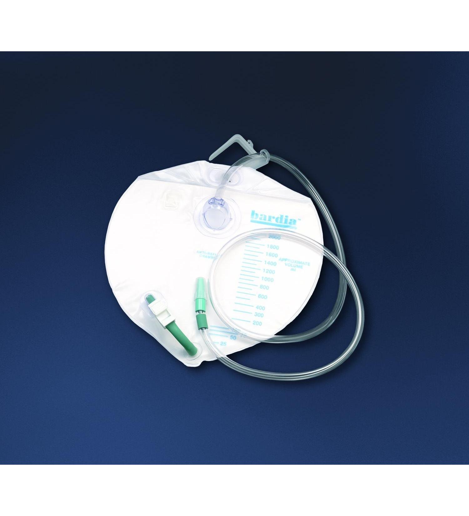 Bardia Closed System Drain Bag 2000 ml/