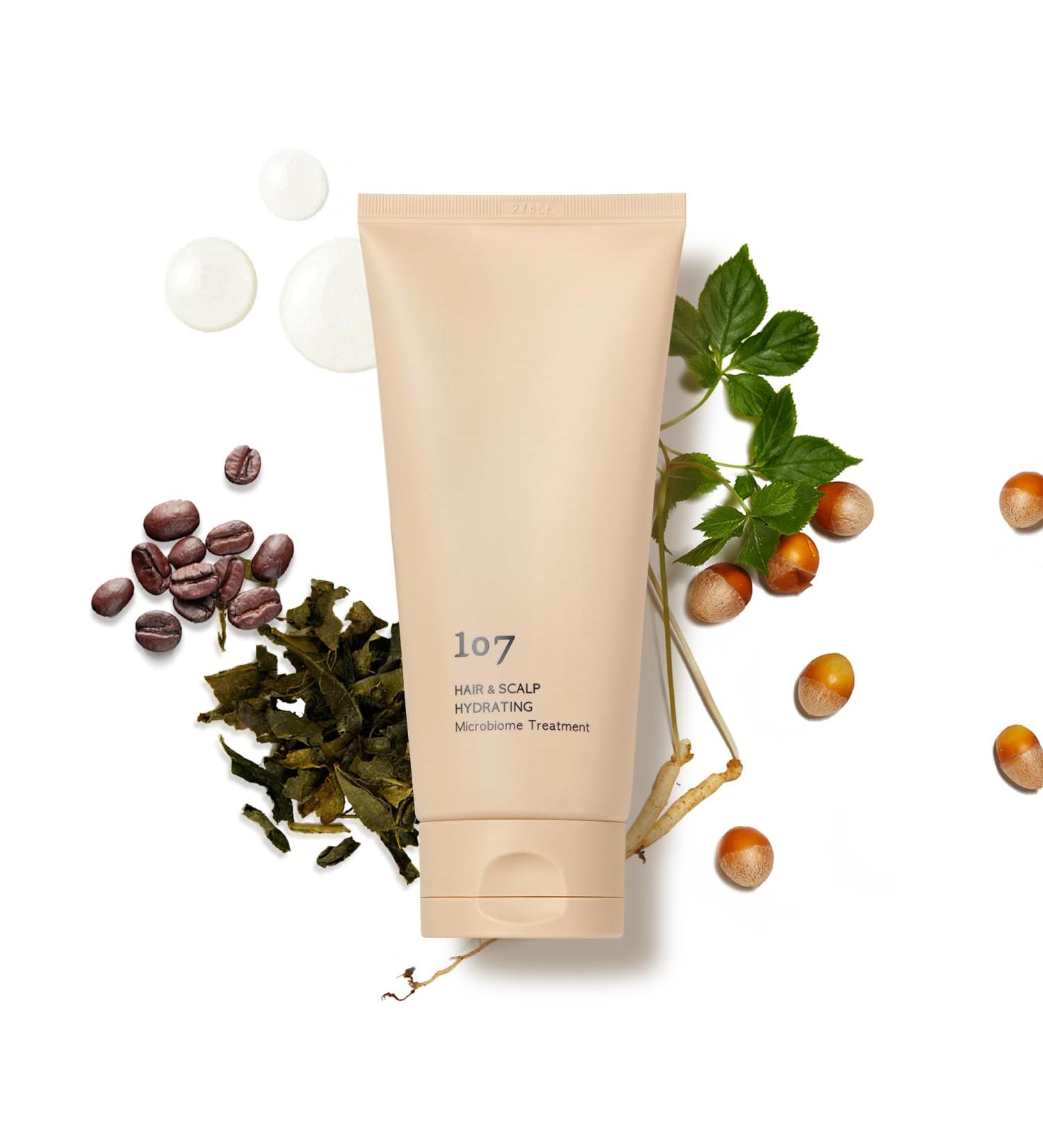 107 HAIR & SCALP HYDRATING Microbiome Treatment | Korean Hair Mask | Paraben & Cruelty Free | 180ml Soothing Scalp Care - Buy Online on GoSupps.com