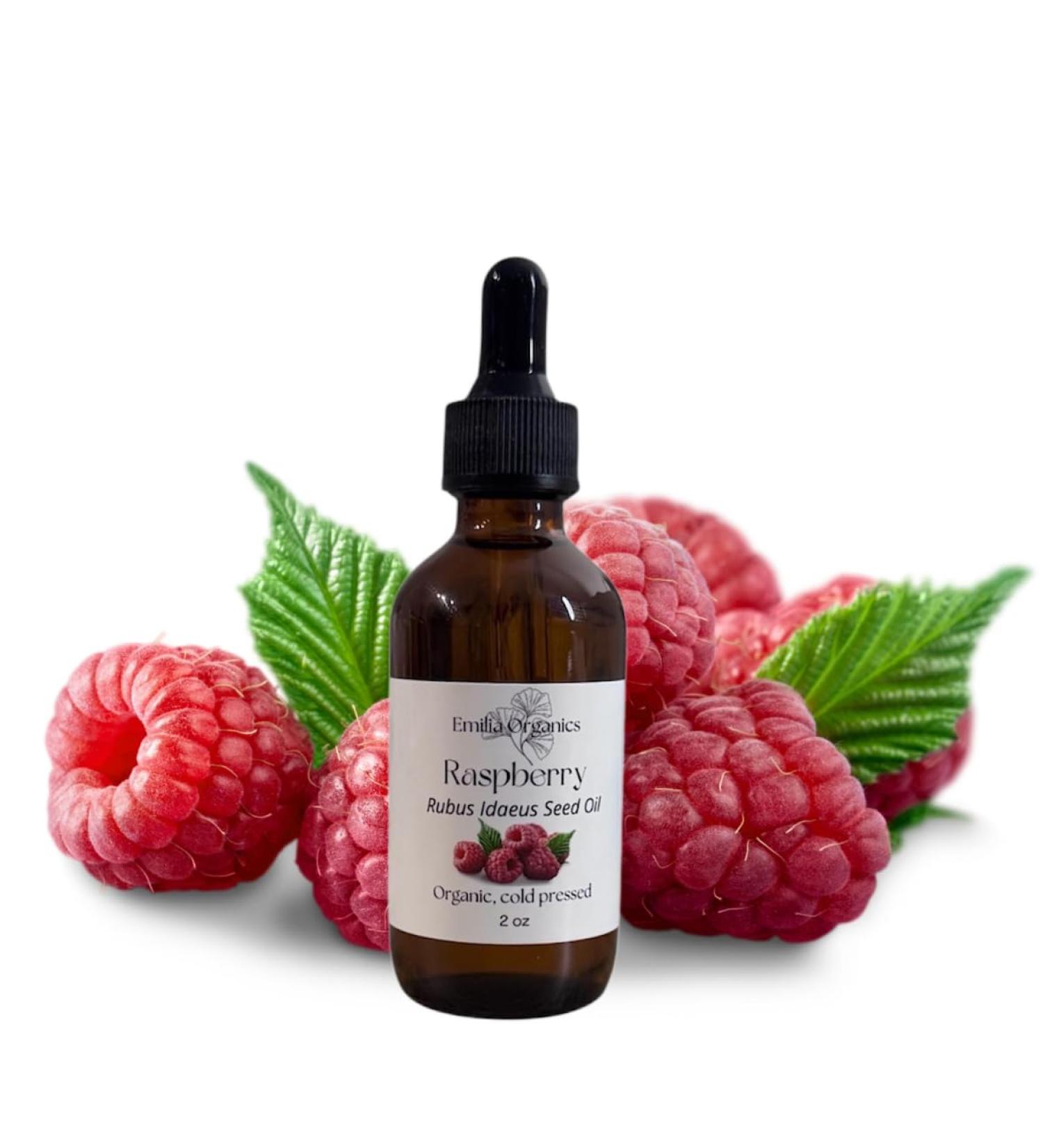 Red Raspberry Seed Oil Organic Cold Pressed Unrefined Natural 2 Fl Oz - Buy Online on GoSupps.com