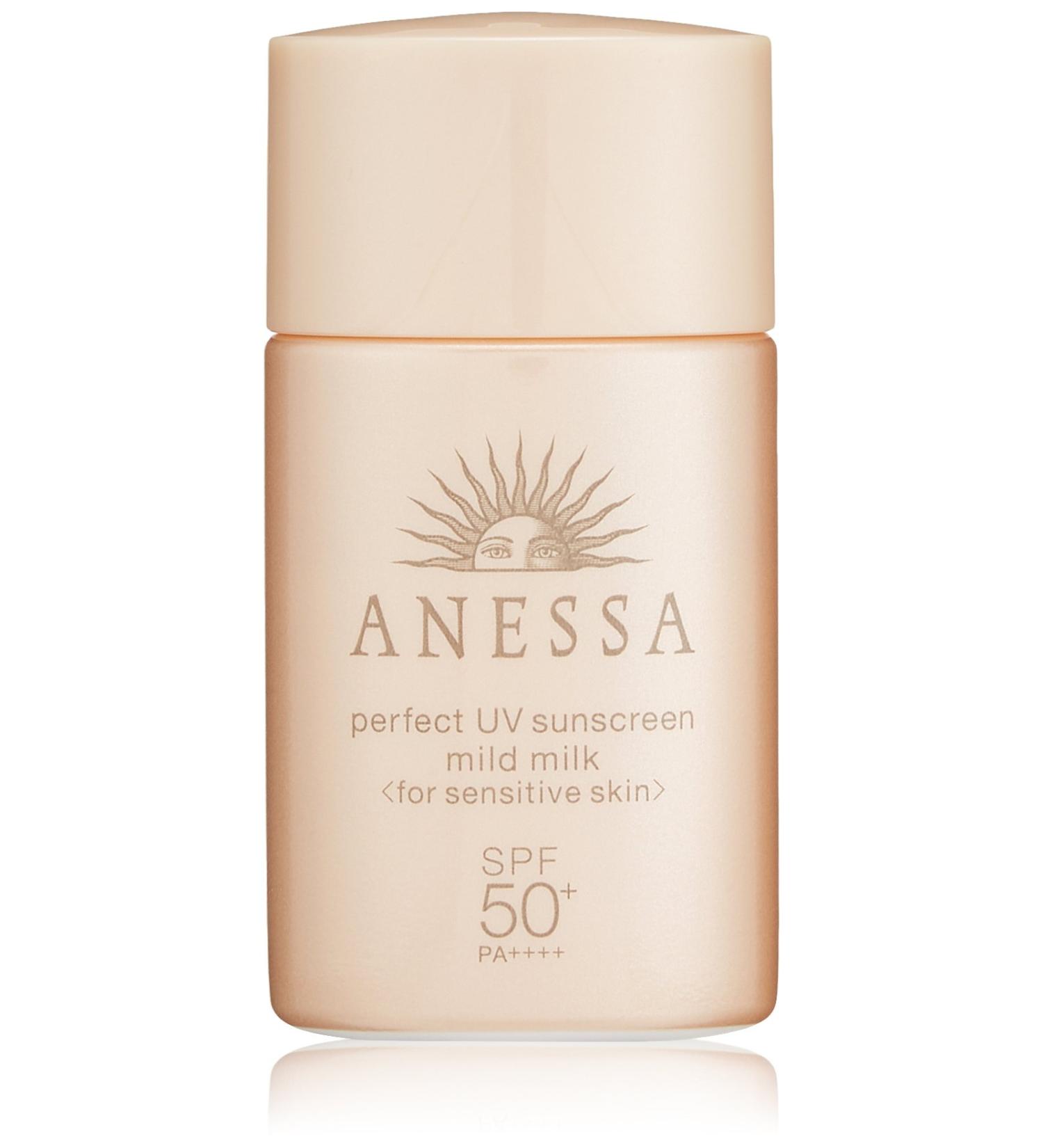 Shiseido Anessa Perfect Mild Milk Mini SPF50+ PA++++ 20ml / 0.7oz - Buy Online on GoSupps.com