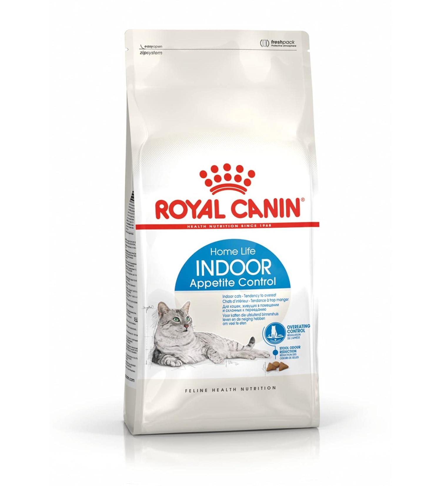 Royal Canin Cat Food Indoor Appetite Control 2 KG - Balanced Nutrition for Indoor Cats - Buy Online on GoSupps.com