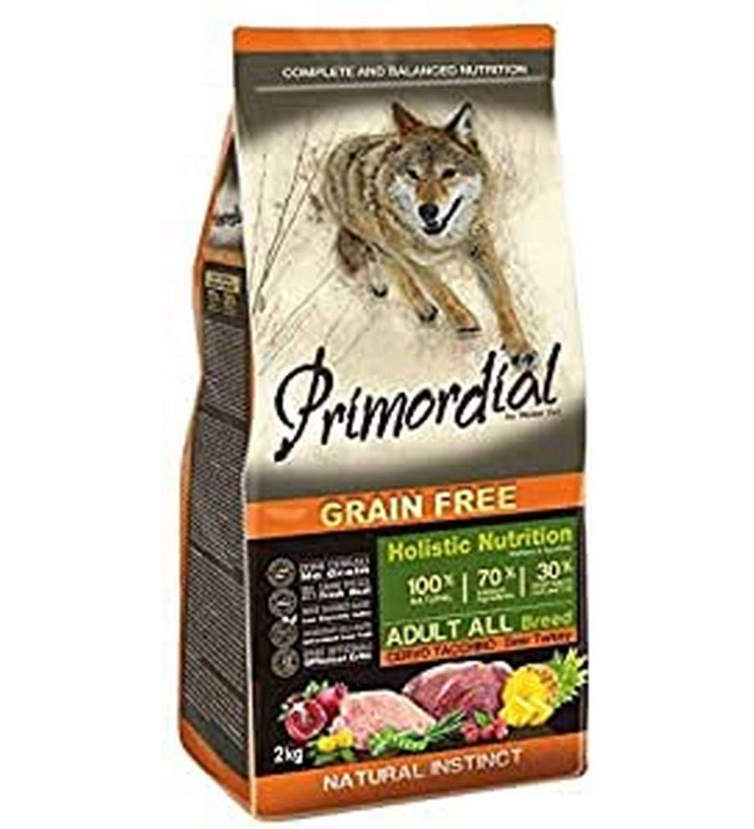 Dog Copenhagen Primordial Dog Food Primordial Adult Deer/Turkey 5 Units
