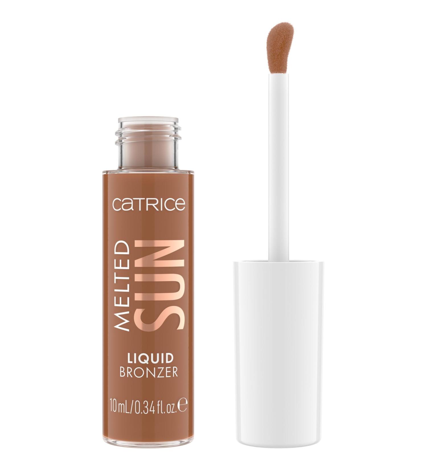 Catrice Cosmetics Melted Sun Liquid Bronzer Bronzeur Longue dur e Mettant en Valeur L'Oeil Hautement Pigment Naturel Mat (10 ml) - Buy Online on GoSupps.com