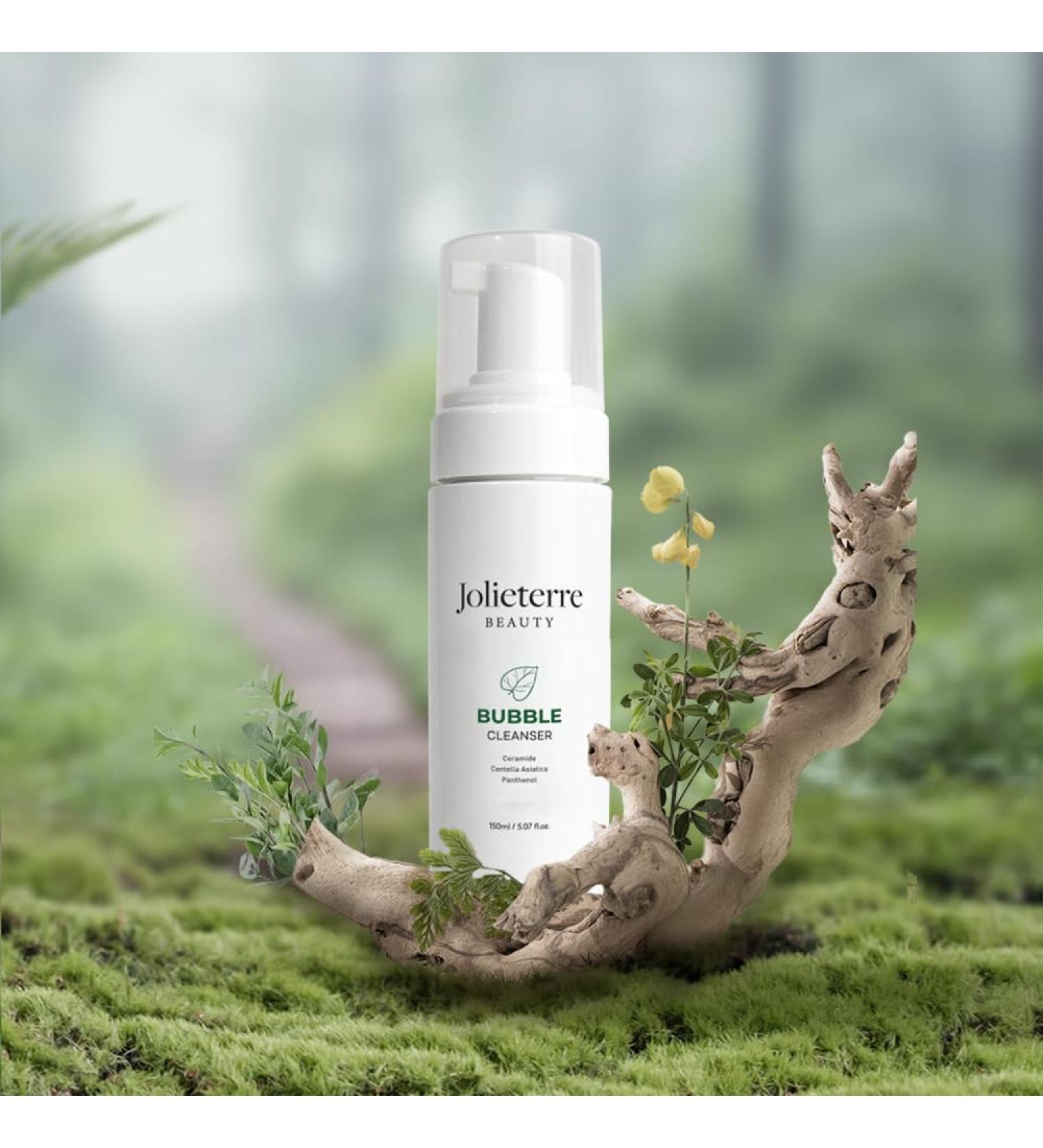 Jolieterre Bubble Cleanser Soft Foaming Face Wash with Hydrating Formula