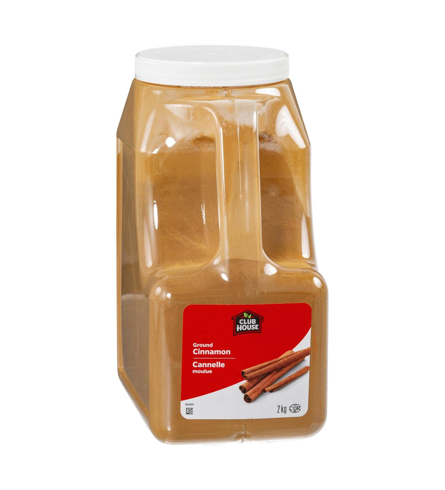 Club House Quality Natural Herbs & Spices CINNAMON GROUND 2.0kg (pack of 1) - Buy Online on GoSupps.com