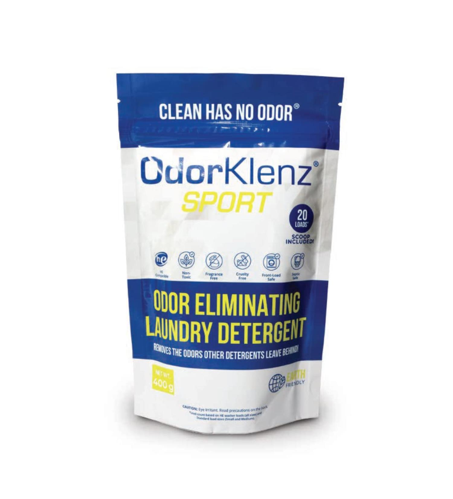 Non-Toxic Sports Detergent Powder - Odor Remover & Stain Removal for Laundry | Safe & Gentle on Skin & Clothes - Buy Online on GoSupps.com