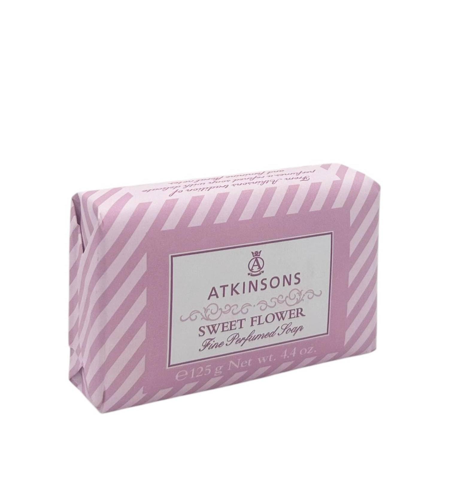  Atkinsons Atkinsons Sweet Flower Scented Soap 125g - Floral solid soap with rose and iris - Soft and fragrant leather - Made in Italy (6) - Buy Online on GoSupps.com