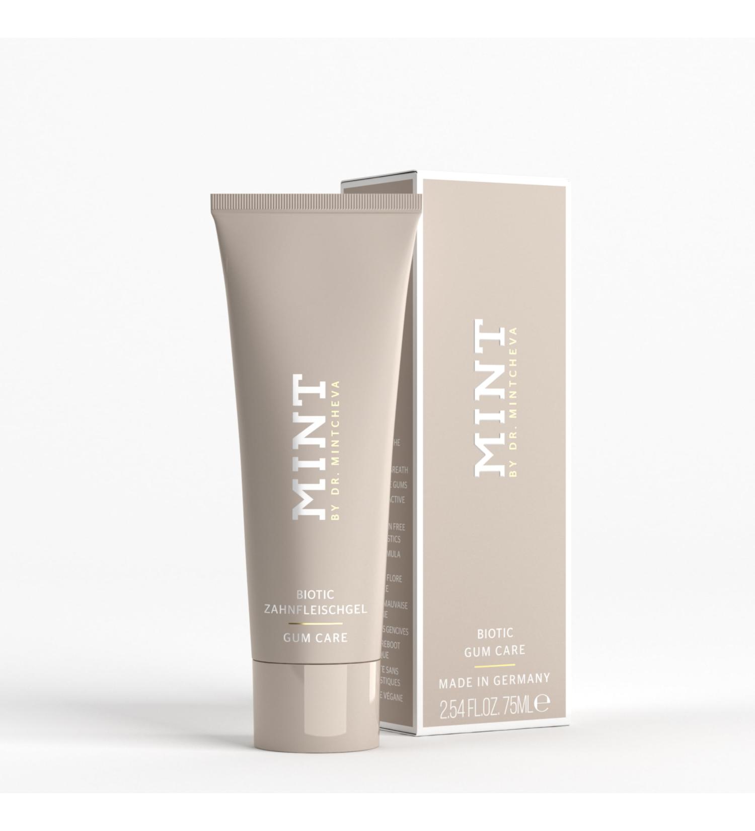 Mint Biotic Gum Gel 75ml - Probiotic Oral Care for Stronger Gums & Fresh Breath - Regulate Oral Flora - International Shipping Available - Buy Online on GoSupps.com