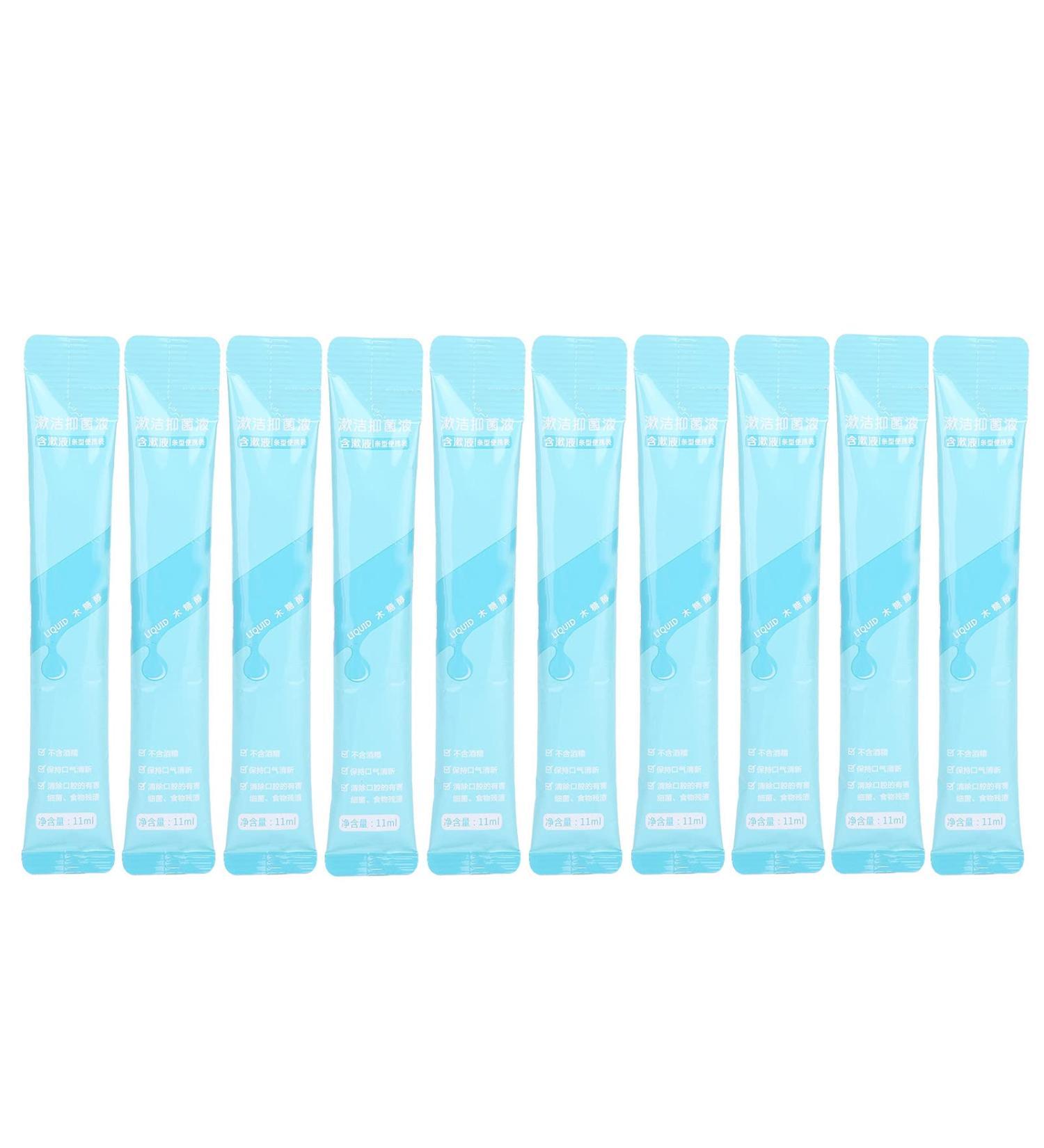 10-Piece Mouthwash Package - Fresh Breath & Oral Health - Dental Care Solutions - Buy Online on GoSupps.com
