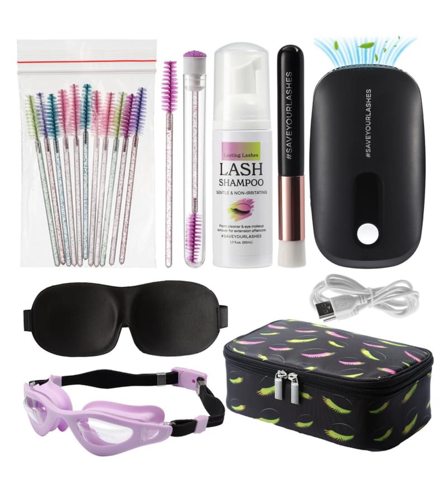 Lash Extension Care Kit | Essential Supplies & Cleaning for Long-Lasting Lash Extensions - Buy Online on GoSupps.com
