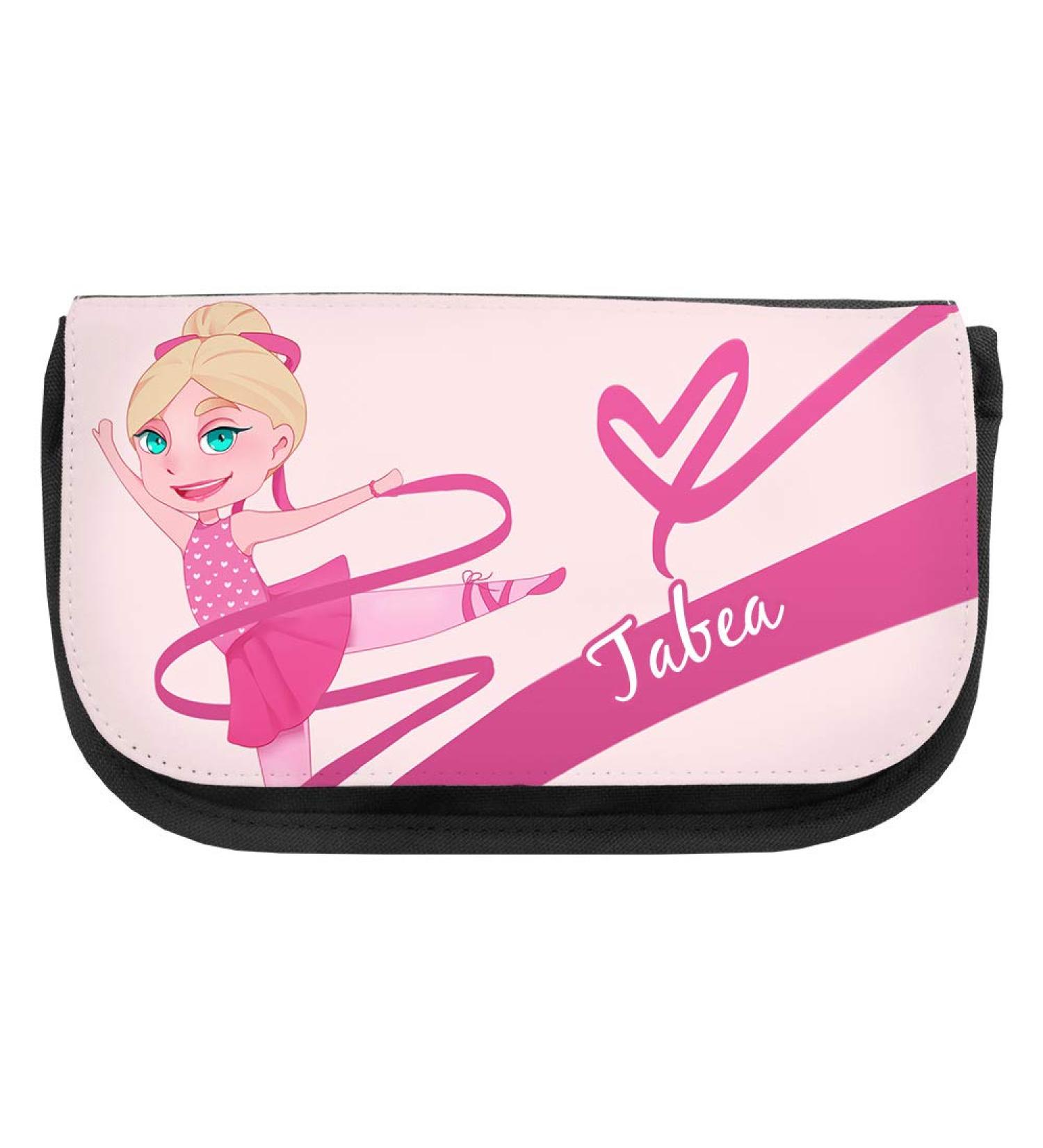 Personalized Cosmetic Bag Tabea with Dancer Motif | Custom Make-Up Bag | Choose from Many First Names | International Shipping - Buy Online on GoSupps.com